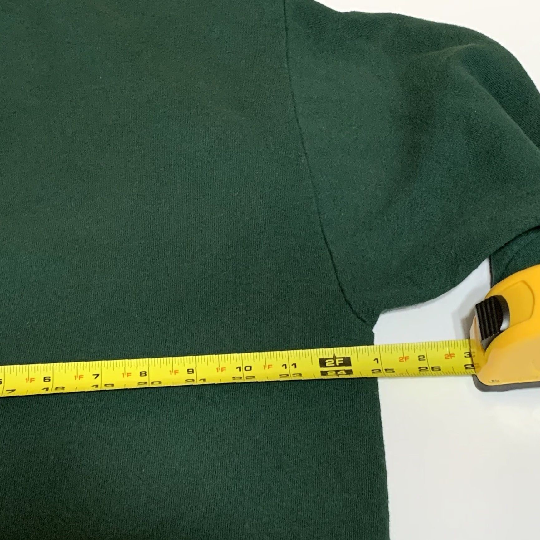 Jerzees VINTAGE Jerzees Sweatshirt Green 50/50 2XL Crew Neck Long Sleeve Men Plain 90s Shirt Size US XXL / EU 58 / 5 - 5 Thumbnail