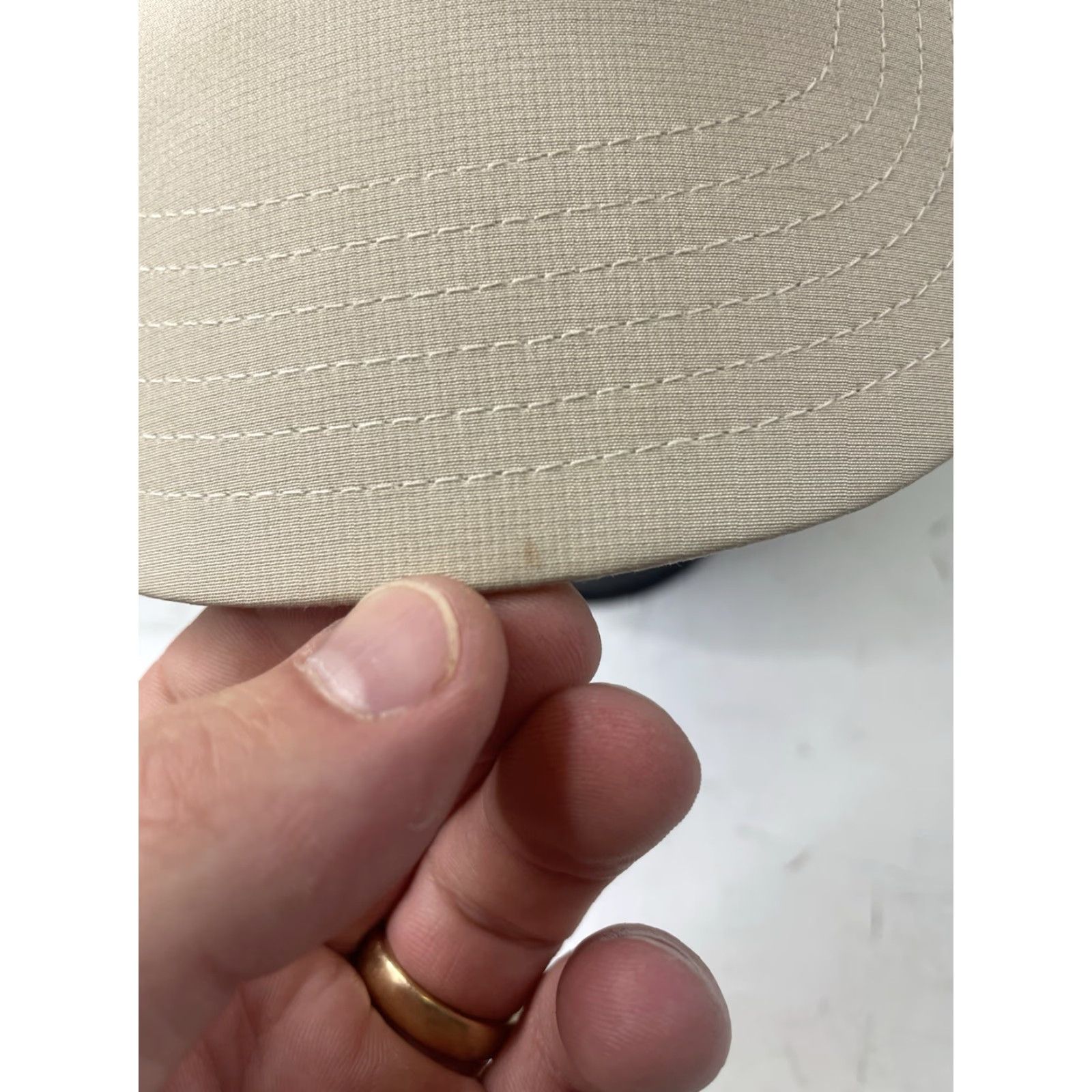 Vineyard Vines Vineyard Vines Trucker Hat Cap One Size Beige Men Whale Performance Cap Brown & Beige (No rips or tears) Size ONE SIZE - 2 Thumbnail