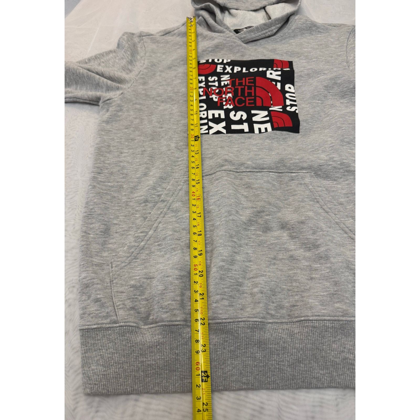 The North Face The North Face Large Boys Gray Hoodie 14/16 Size US L / EU 52-54 / 3 - 3 Thumbnail