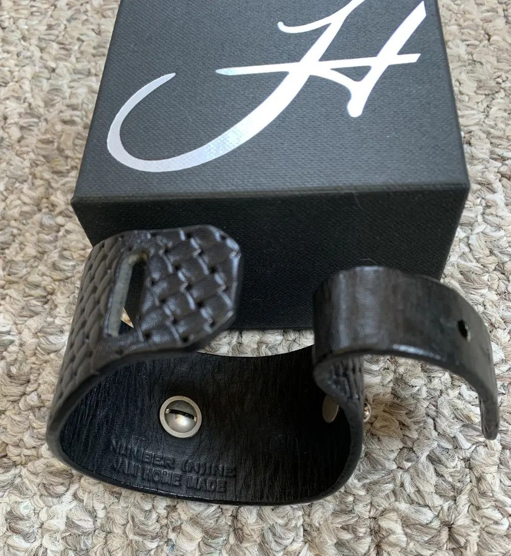 Jam Home Made × Number (N)ine Number (N)ine Studded Leather Bracelet + Box Size ONE SIZE - 5 Thumbnail