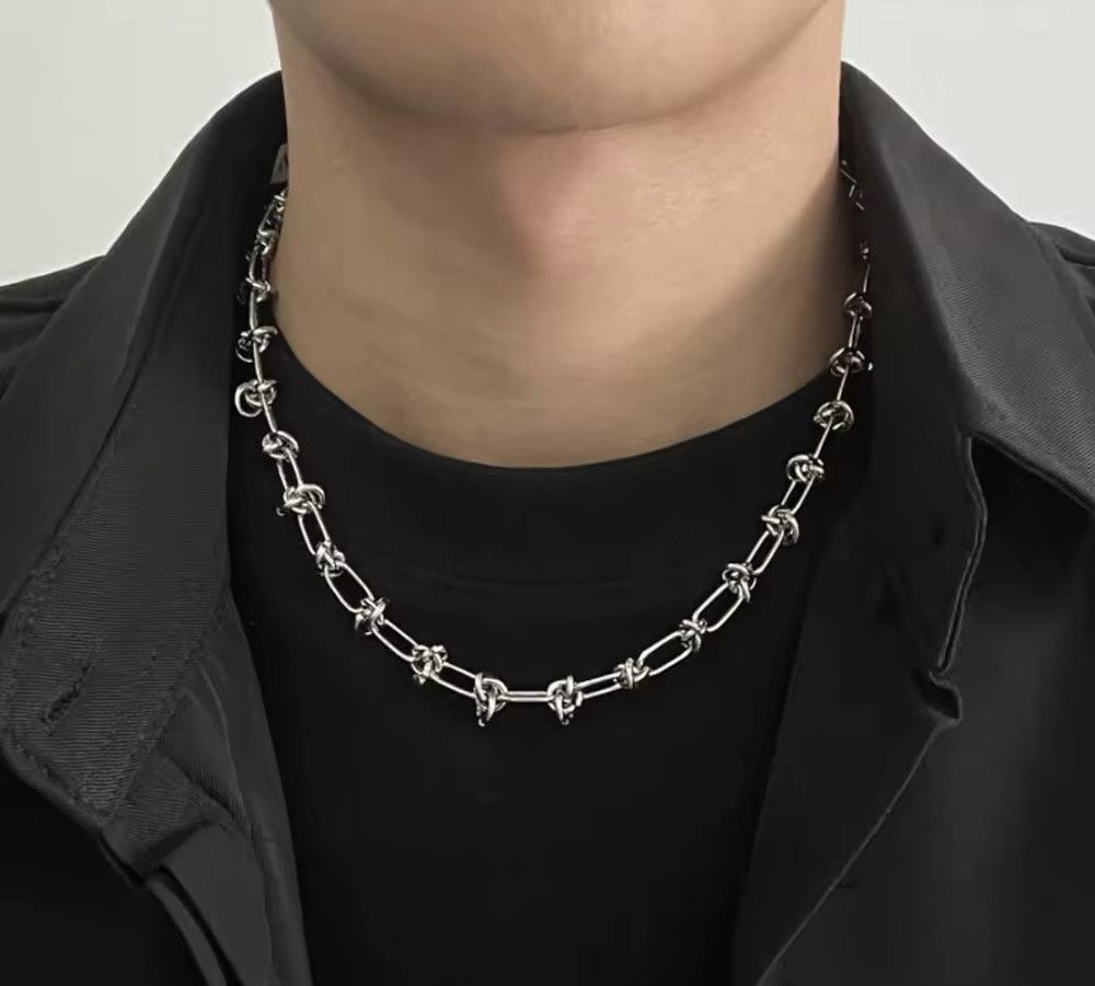 Jewelry Y2k Wrapping Rope Knot Necklace Size ONE SIZE - 3 Thumbnail