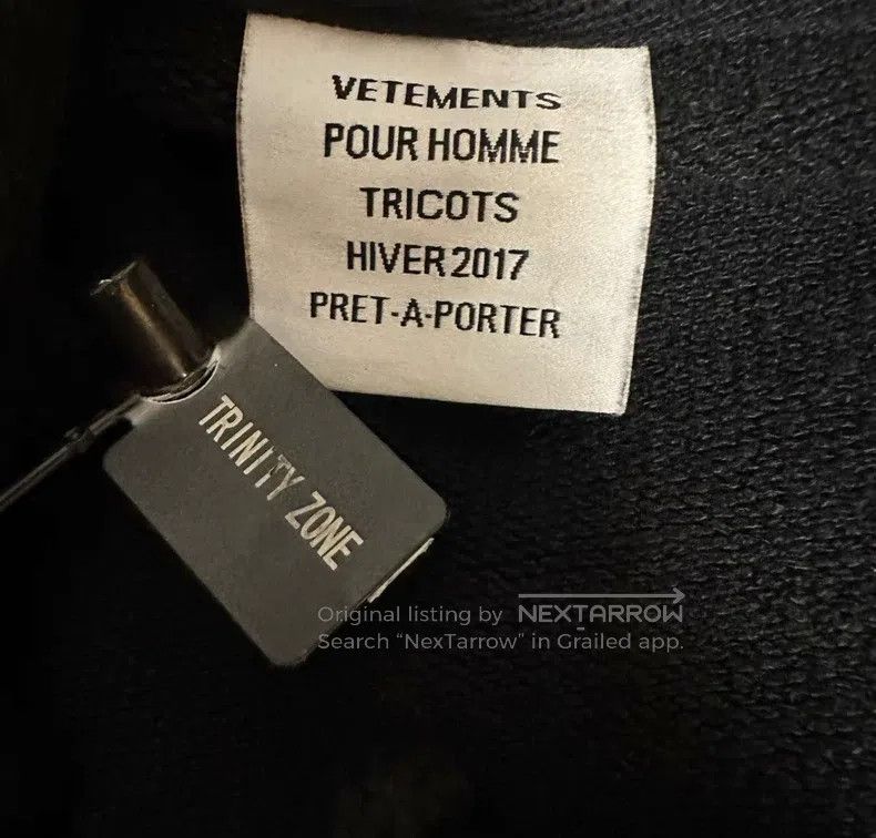 Vetements Vetements Sweatshirt Size US S / EU 44-46 / 1 - 4 Thumbnail