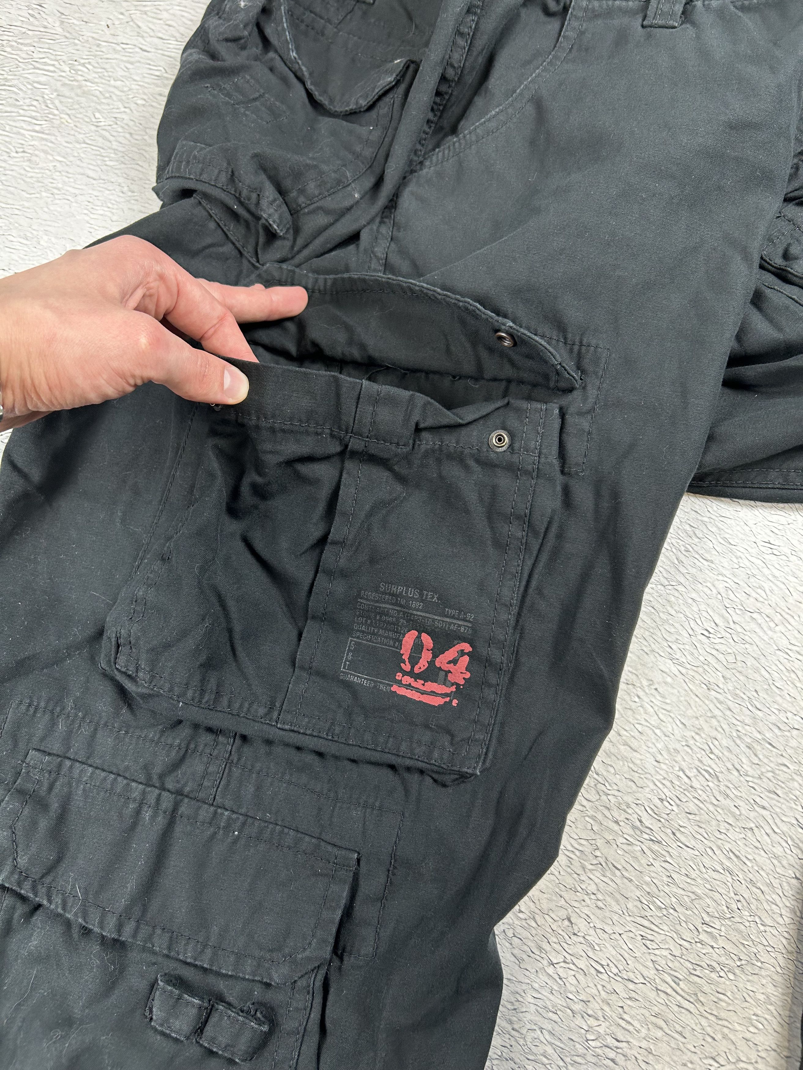 JNCO × Japanese Brand Surplus Tex Cargo Pants Tactical Army Camo Baggy Nultipocket Size US 38 / EU 54 - 10 Thumbnail