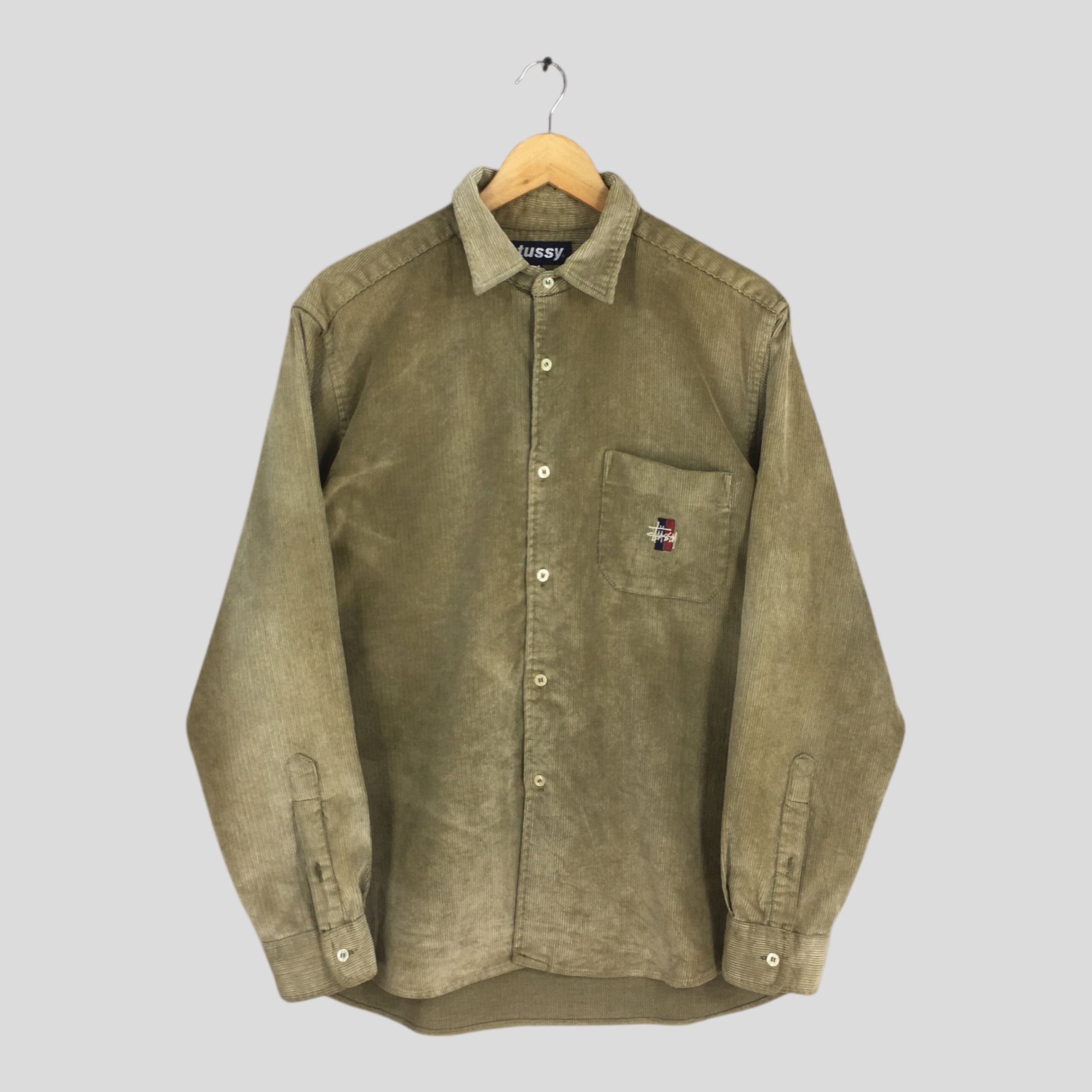 Stussy Stussy Wrinkly Cotton Gauze Shirt | Grailed