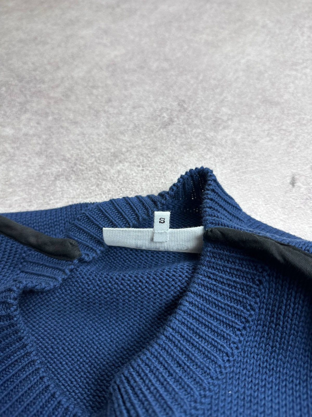 Maison Margiela Maison Margiela MM6 Blue Knit Sweater Rare S Size US S / EU 44-46 / 1 - 5 Thumbnail