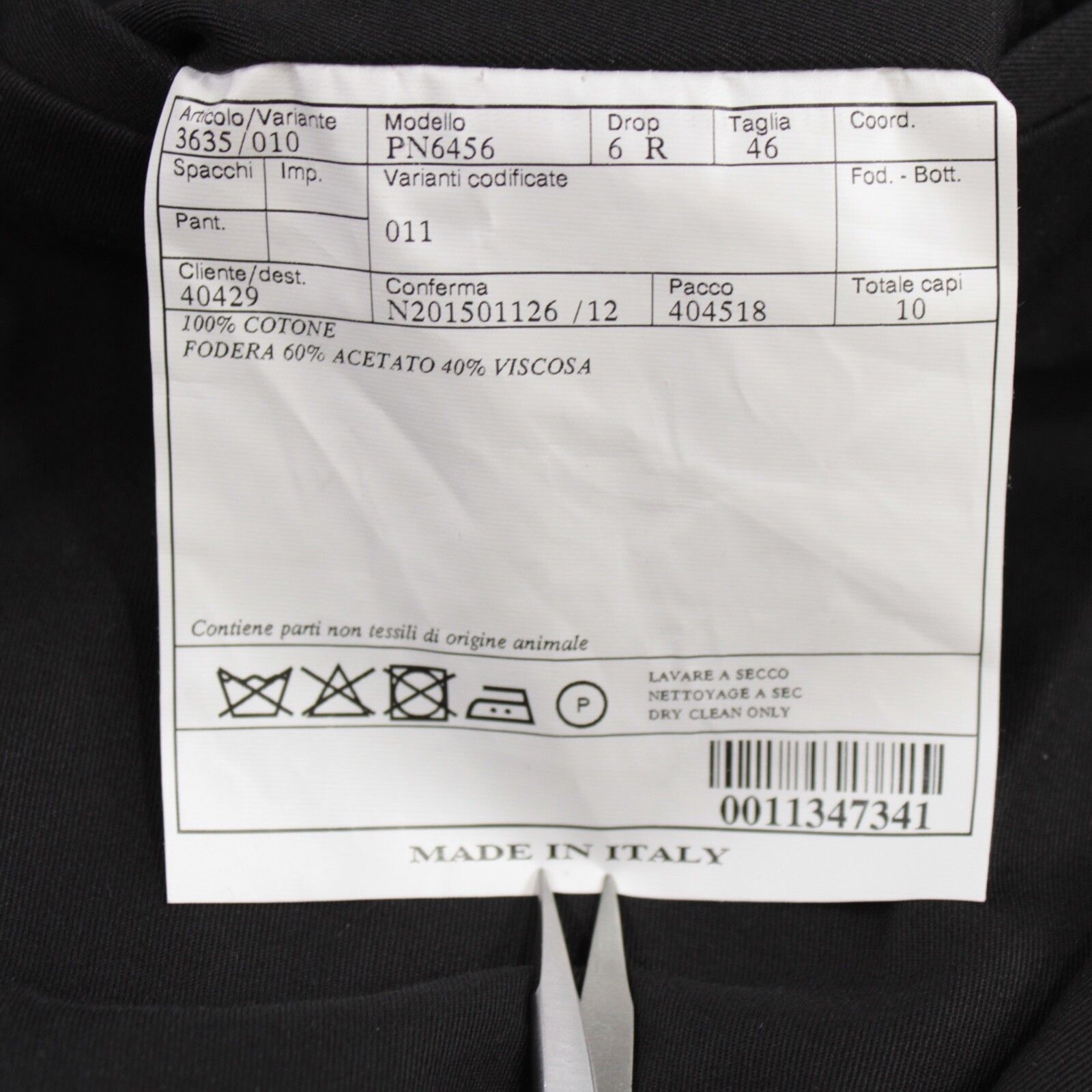 Belvest Belvest New with tags Chinos Size 30 US In Black Size US 30 / EU 46 - 5 Thumbnail