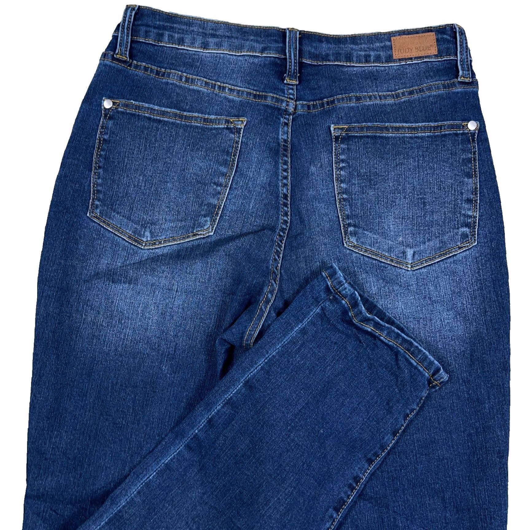 Denime Judy Blue Jeans Women 27 Boyfriend Fit Med Wash Denim Blue 5-Pocket Design Regular Stretch Pants A45 Size 27" / US 4 / IT 40 - 3 Thumbnail