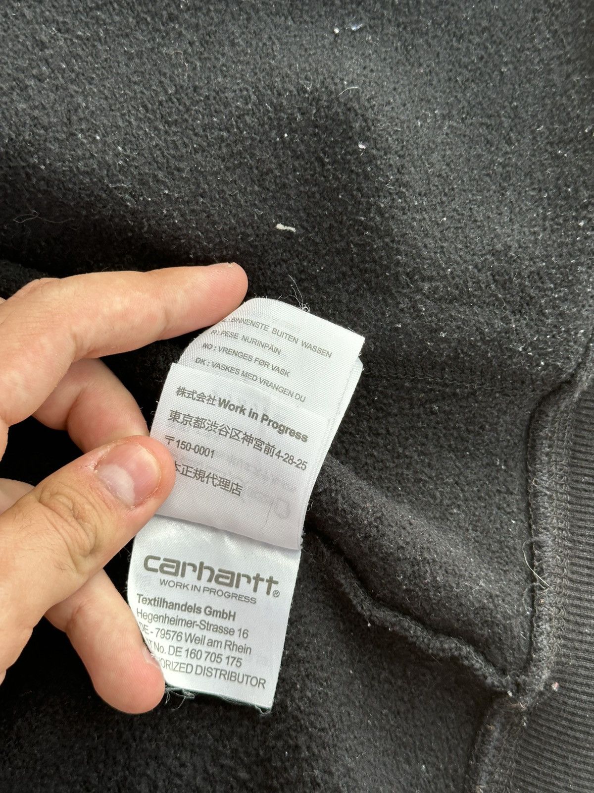 Carhartt Carhartt Hooded Chase Zip Jacket Embroidered Logo Black Size US M / EU 48-50 / 2 - 13 Thumbnail