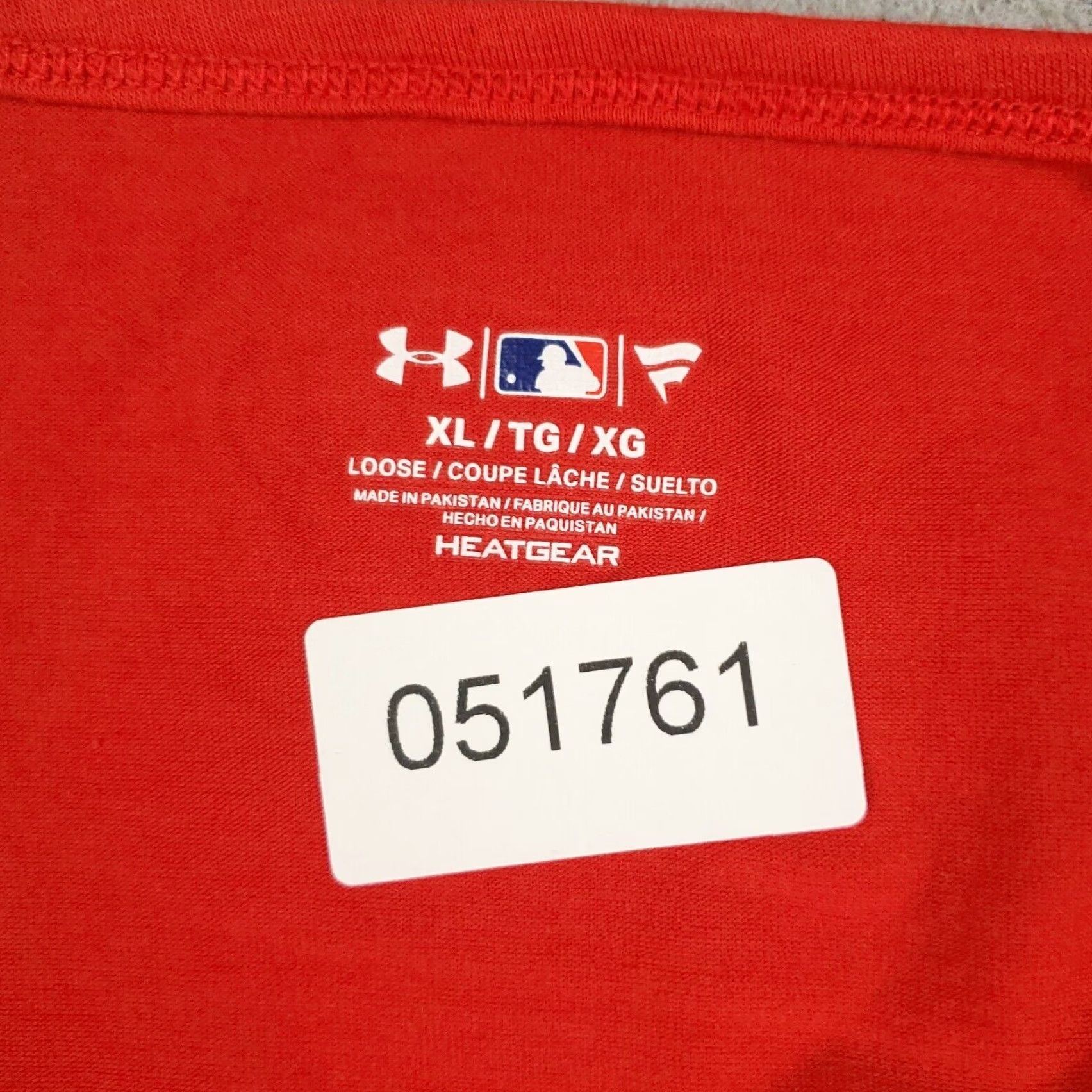 Under Armour VINTAGE Under Armour Women’s T-Shirt XL Red MLB Allstar 2018 Casual Short Sleeve Size XL / US 12-14 / IT 48-50 - 7 Thumbnail
