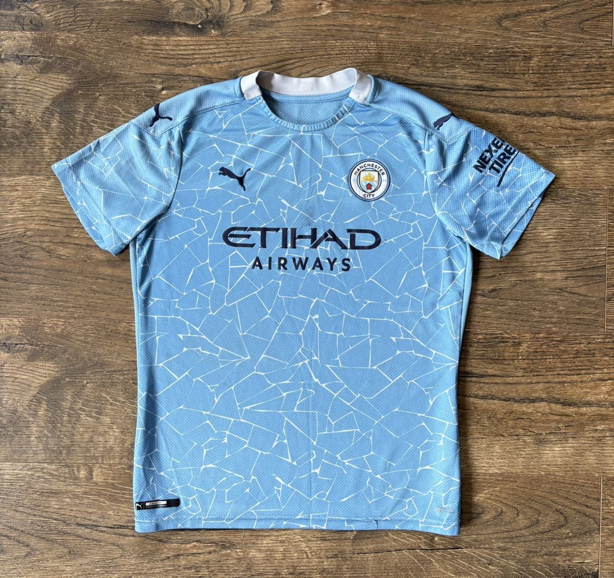 Puma Puma Manchester City 20/21 Home Soccer Jersey Men's S Size US S / EU 44-46 / 1 - 1 Thumbnail