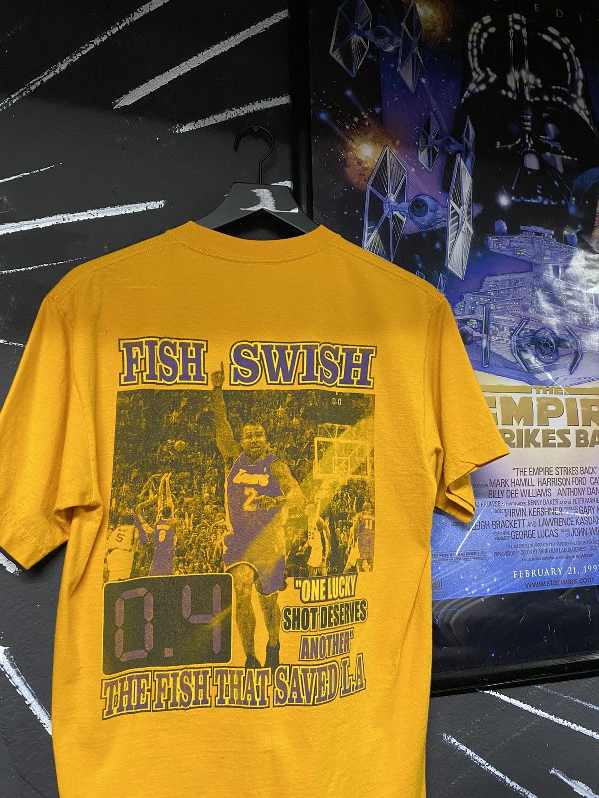 NBA Vintage 00’ Lakers Roster Team Kobe Tee Shirt Size US M / EU 48-50 / 2 - 4 Thumbnail