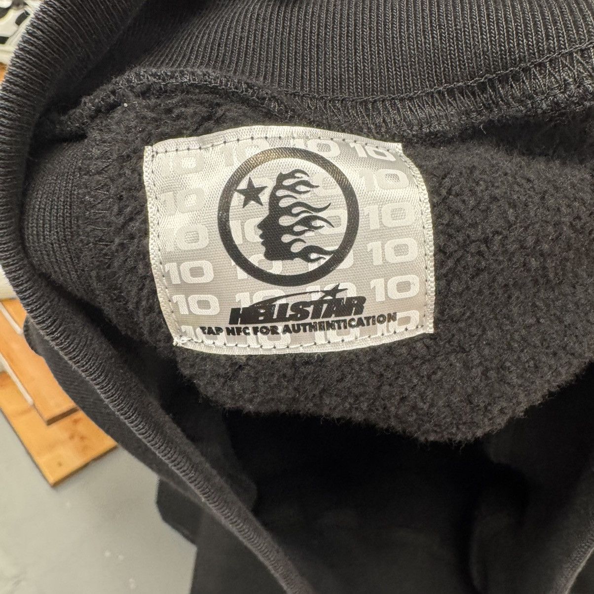 HELLSTAR Hellstar Sports Hoodie Jet Black Size US XL / EU 56 / 4 - 3 Thumbnail