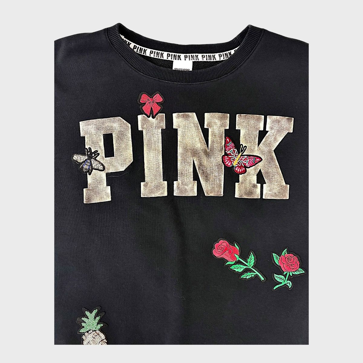 Pink Pink by Victoria Secret Women’s Pullover Sweatshirt Sz L Size L / US 10 / IT 46 - 10 Thumbnail