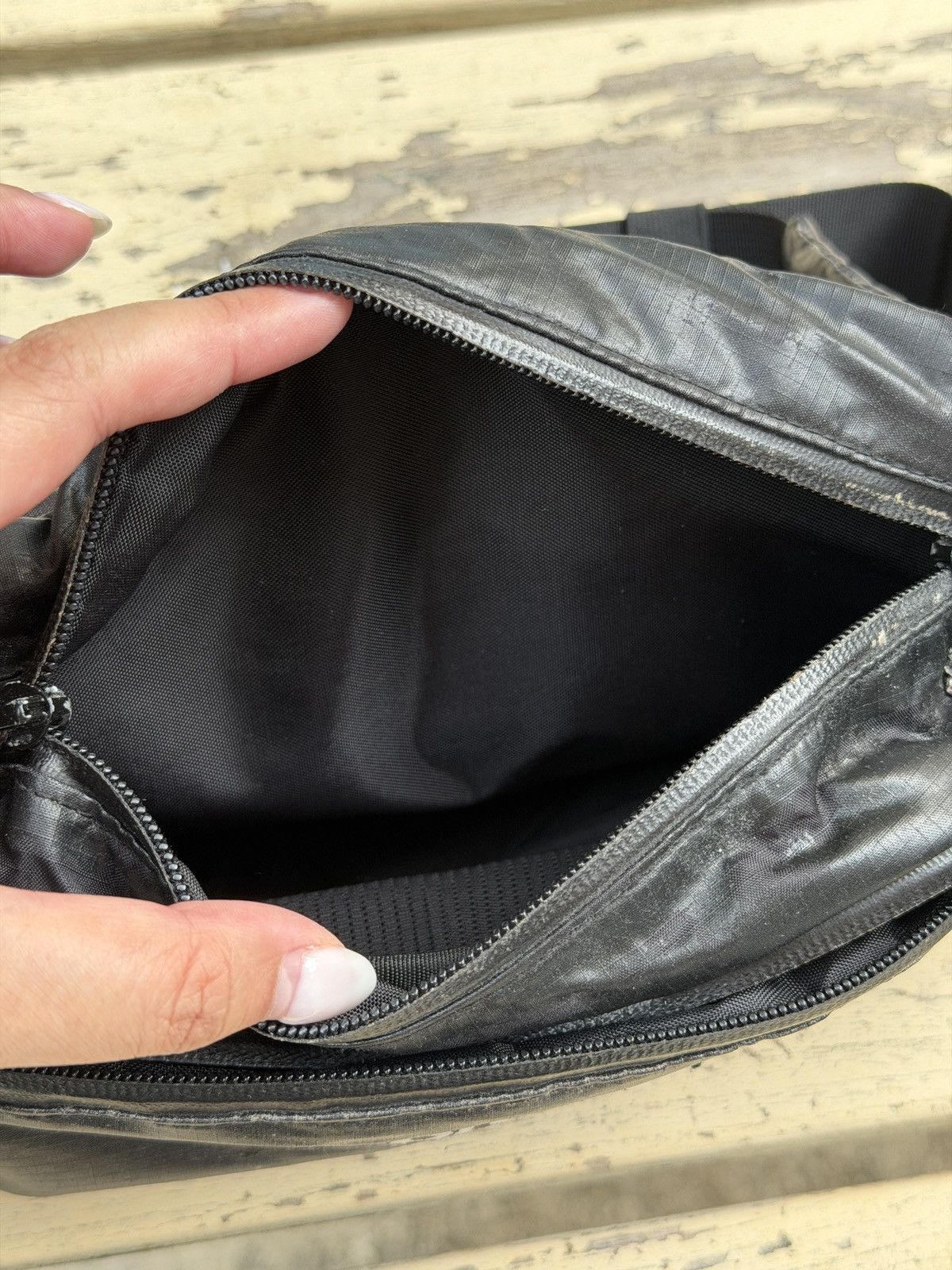 Supreme Supreme Black Cordura Waist Crossbody Bag Size ONE SIZE - 6 Thumbnail