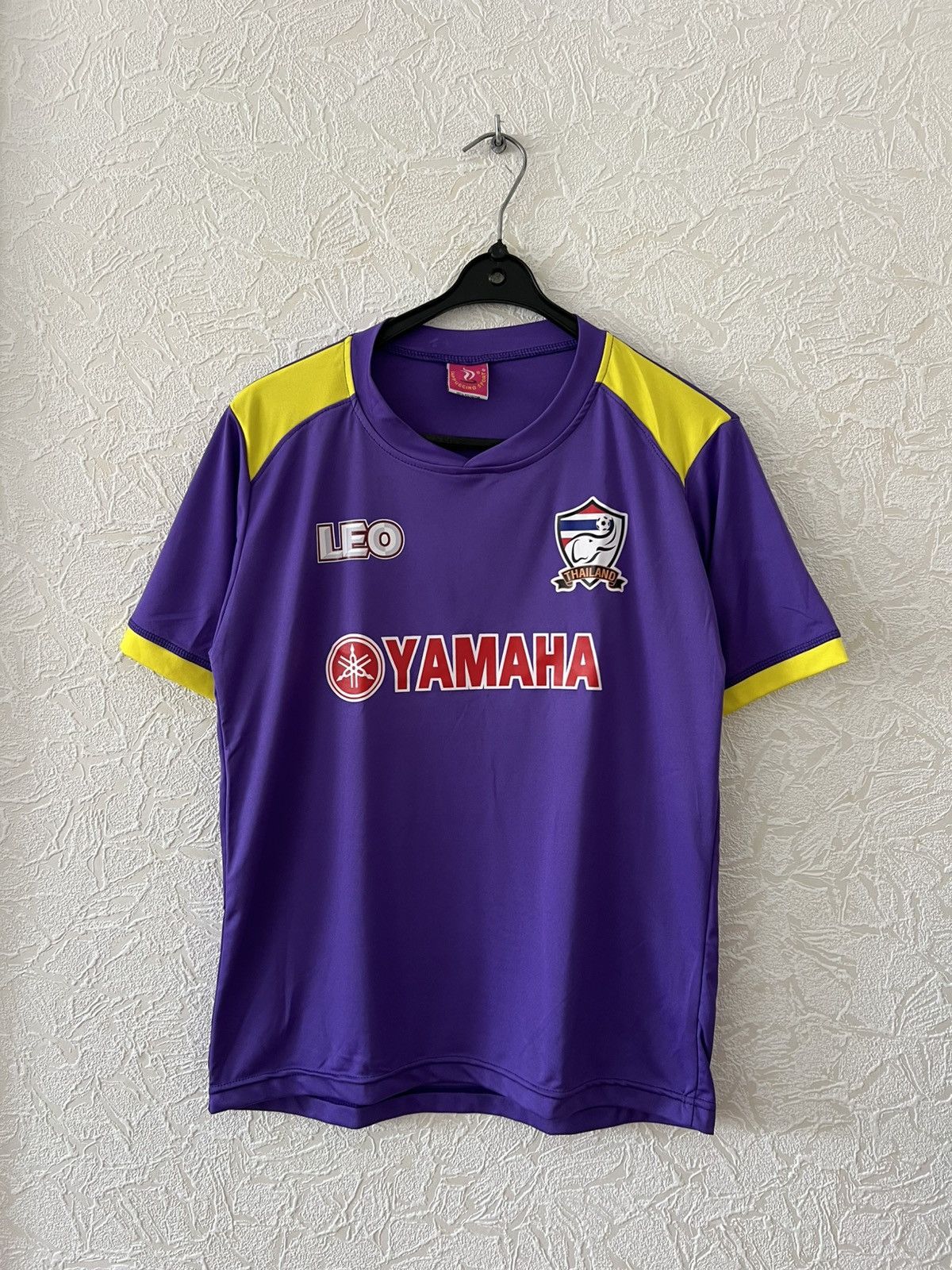 Vintage Thailand National Team Yamaha Home Soccer Jersey Rare Size US S / EU 44-46 / 1 - 1 Thumbnail