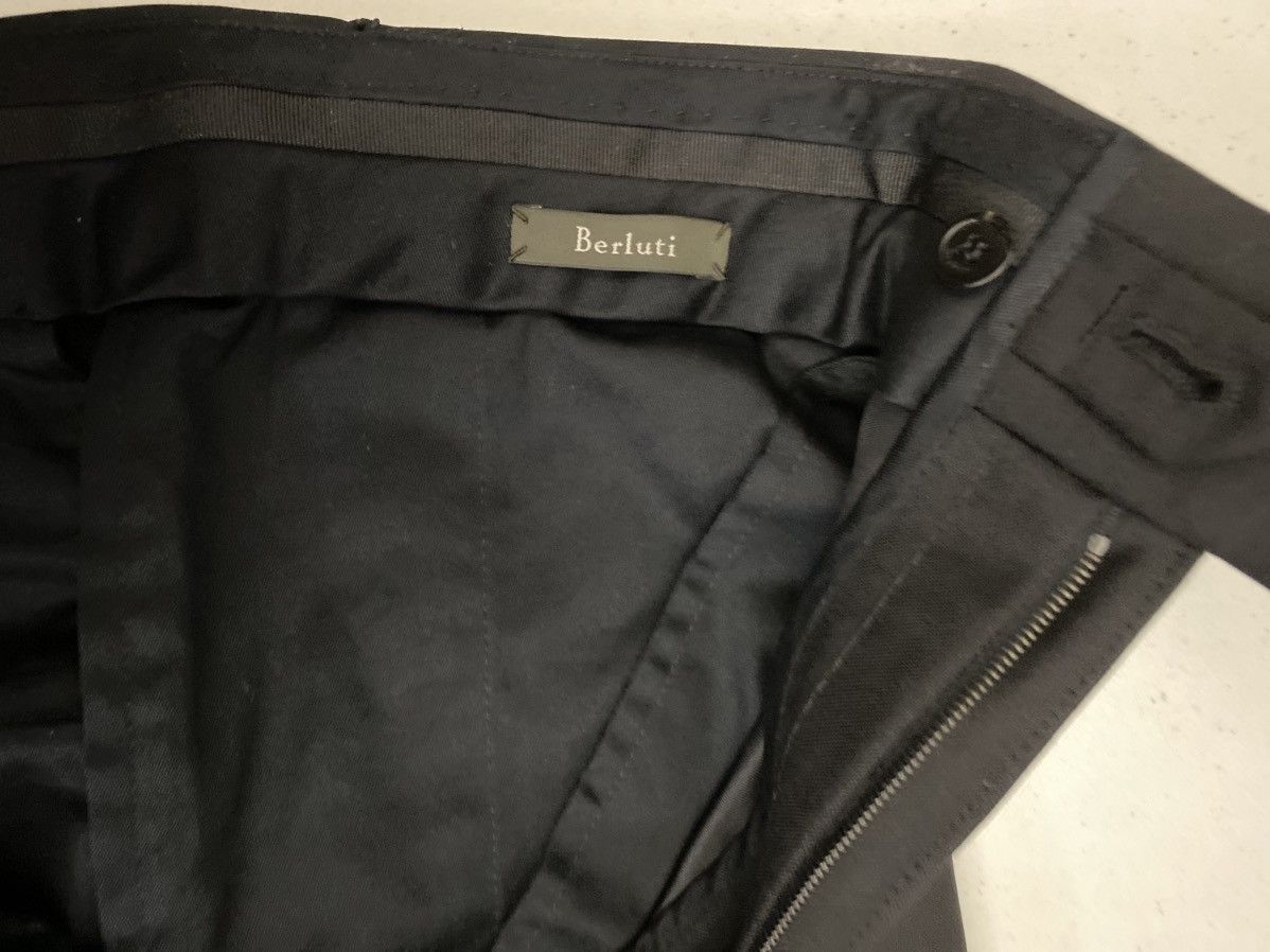 Berluti Berluti 🇮🇹 Brera Wool/Silk/Mohair Peak Lapel 1-btn Tux 56 New Size 46R - 20 Thumbnail