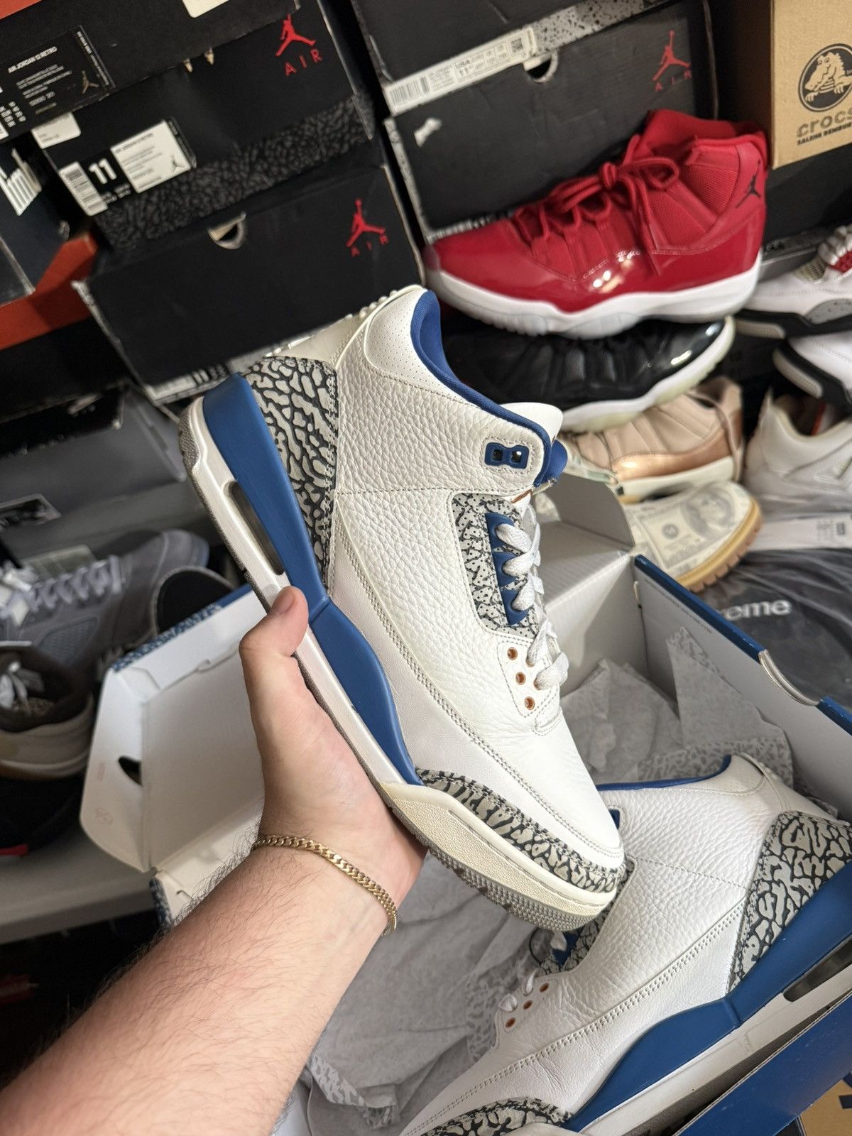 Jordan Brand Jordan retro 3 wizard sz 12 Size US 12 / EU 45 - 1 Thumbnail