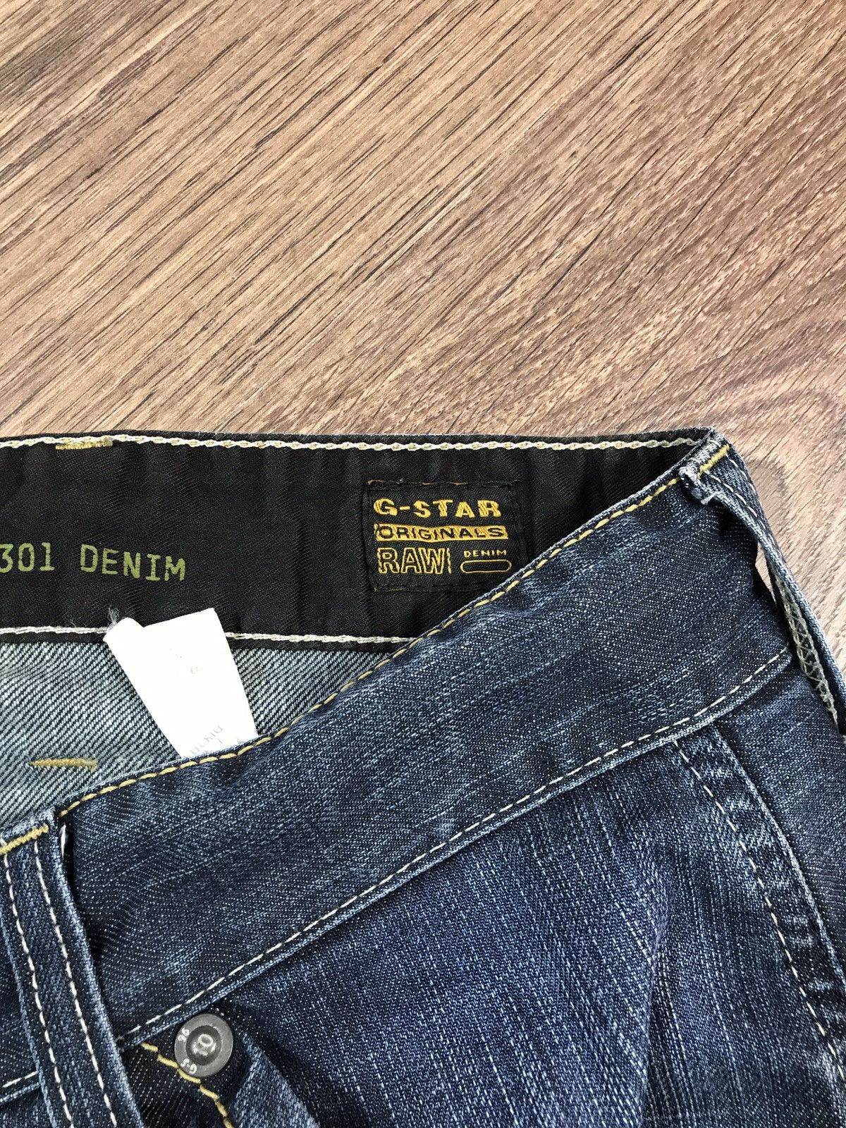 G-Star Vintage G Star Raw Elwood 96 Biker Jeans Y2K Size US 32 / EU 48 - 7 Thumbnail