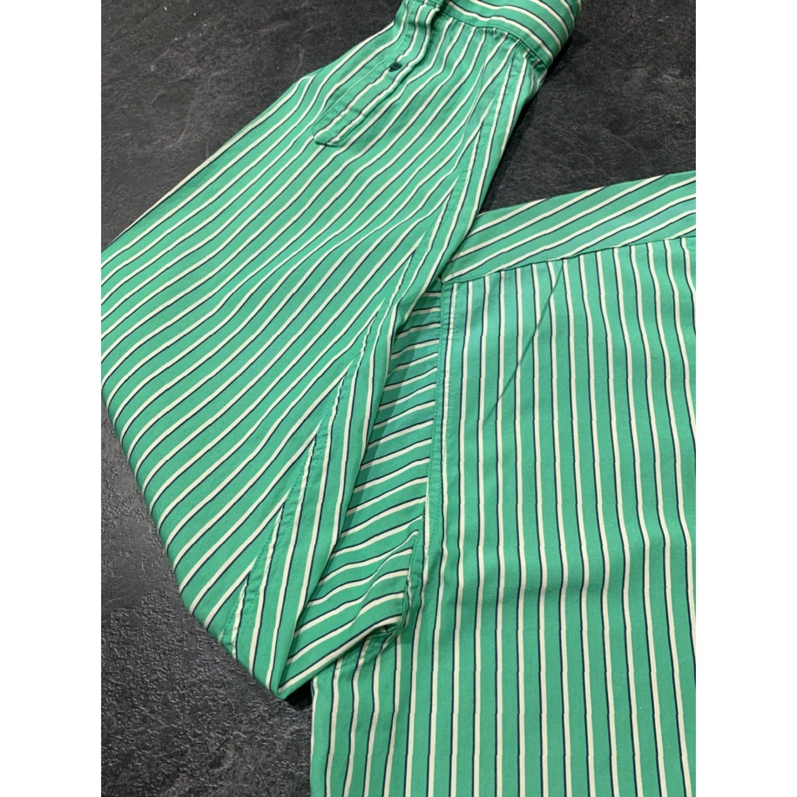 Vintage Cinch Green Striped Button-Down Collar Shirt XL Long Sleeve Mens Classic Western Size US XL / EU 56 / 4 - 6 Thumbnail