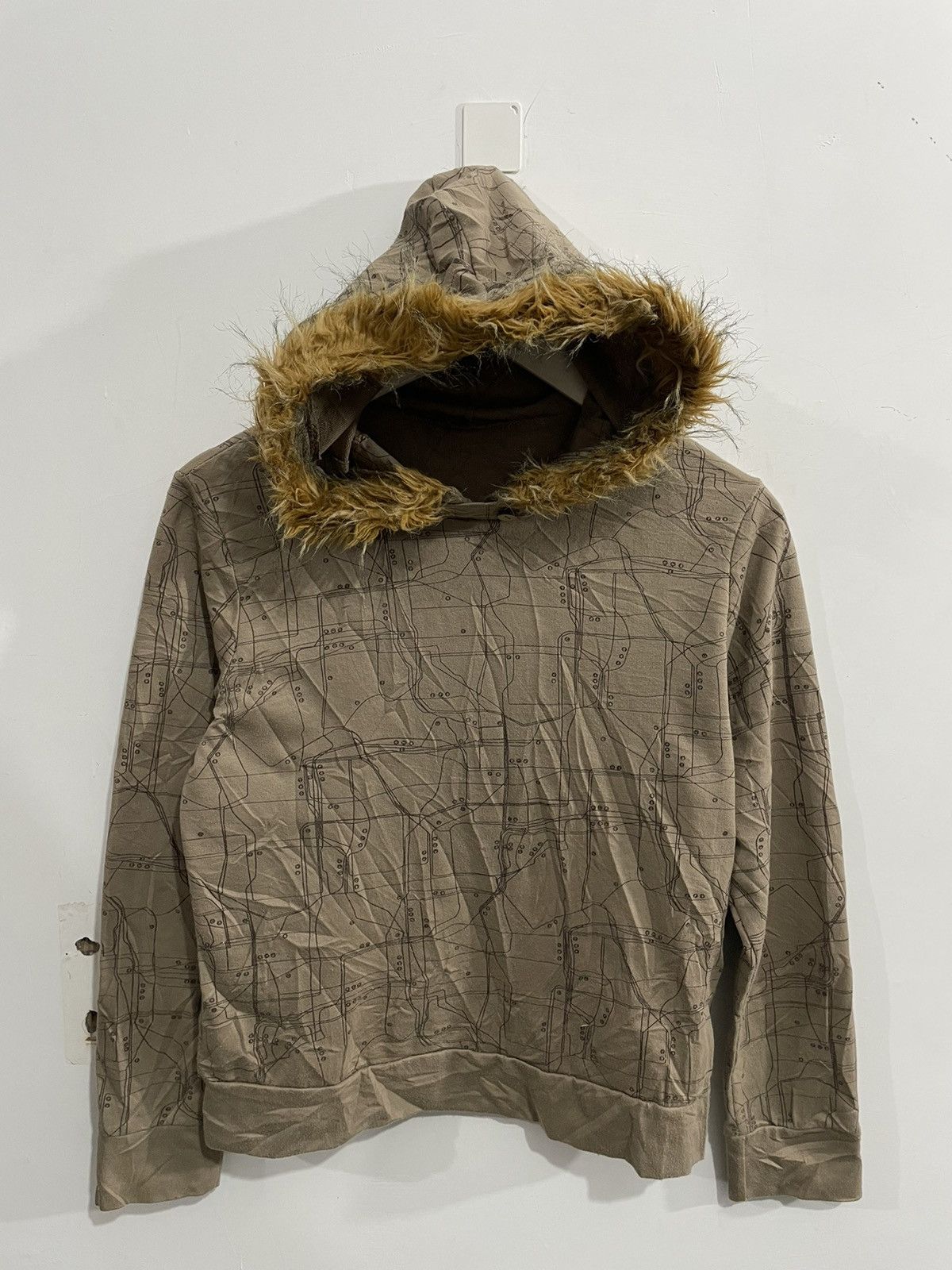 Hysteric Glamour 2000s Japan fur printed hoodie Y2k style Size US XS / EU 42 / 0 - 1 Thumbnail