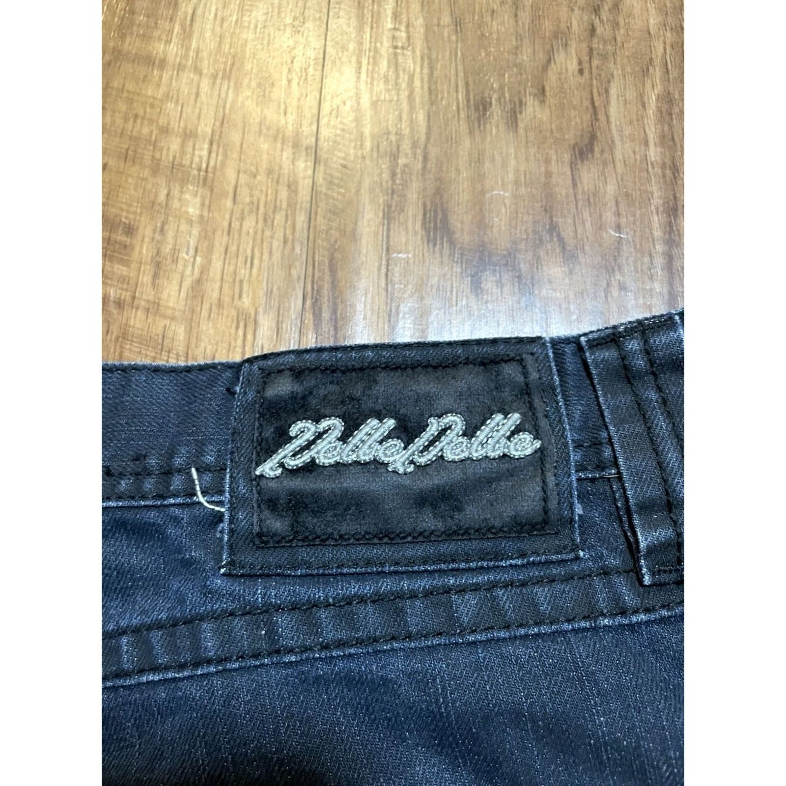 Pelle Pelle VINTAGE Pelle Pelle Jeans 38x32 5-Pocket Denim Blue 90s Hip Hop Rock Embroidered Logo Mens Jeans Size US 38 / EU 54 - 6 Thumbnail
