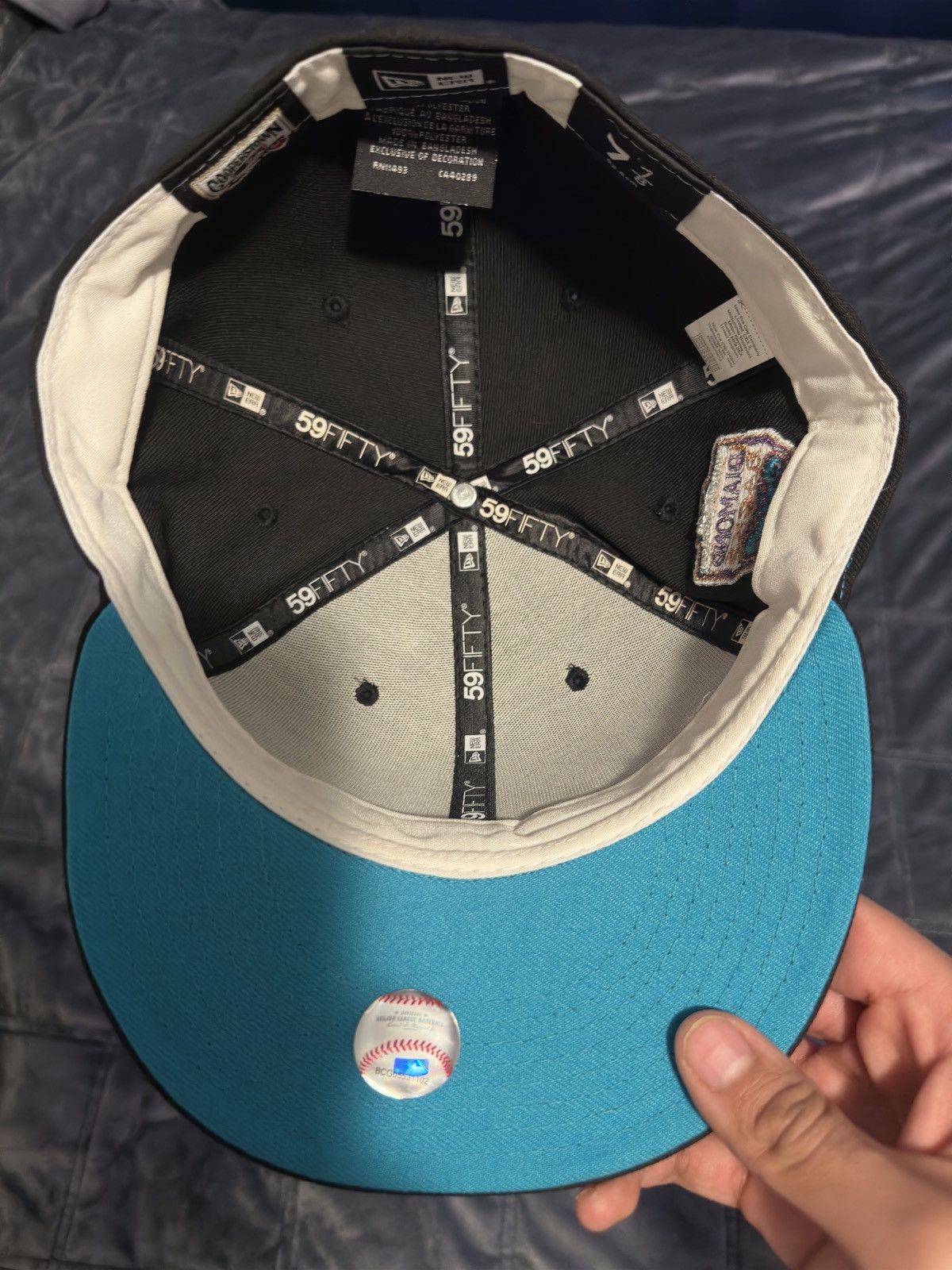 New Era New Era Arizona Diamondbacks 7 7/8 Fitted Hat Size ONE SIZE - 3 Thumbnail
