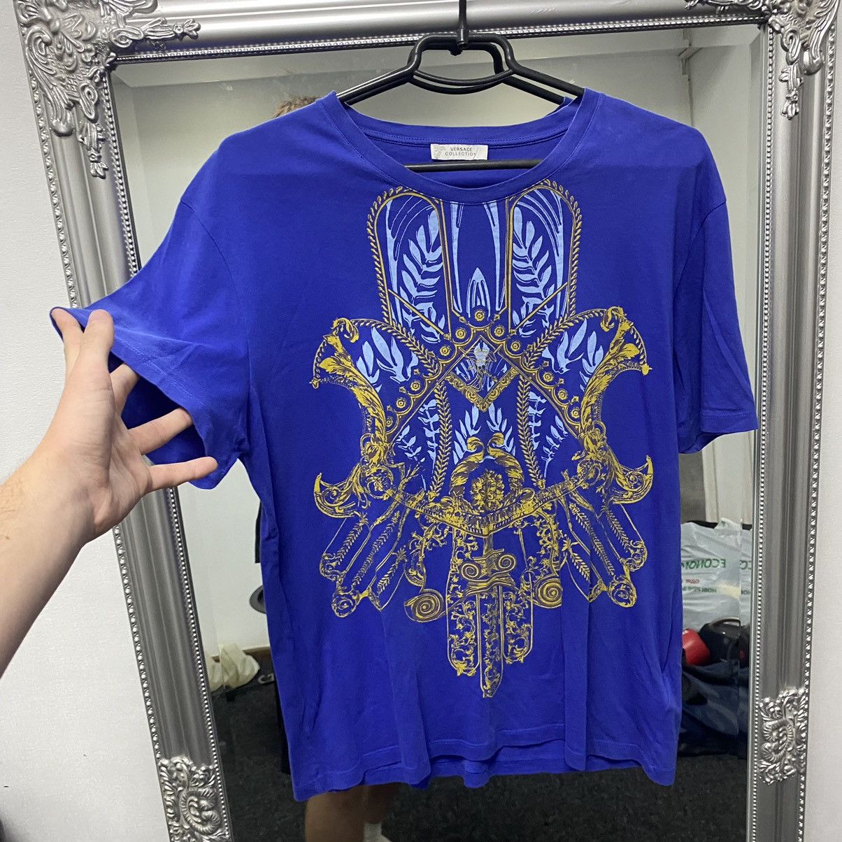 Versace VINTAGE VERSACE SHIRT Size US XL / EU 56 / 4 - 4 Thumbnail