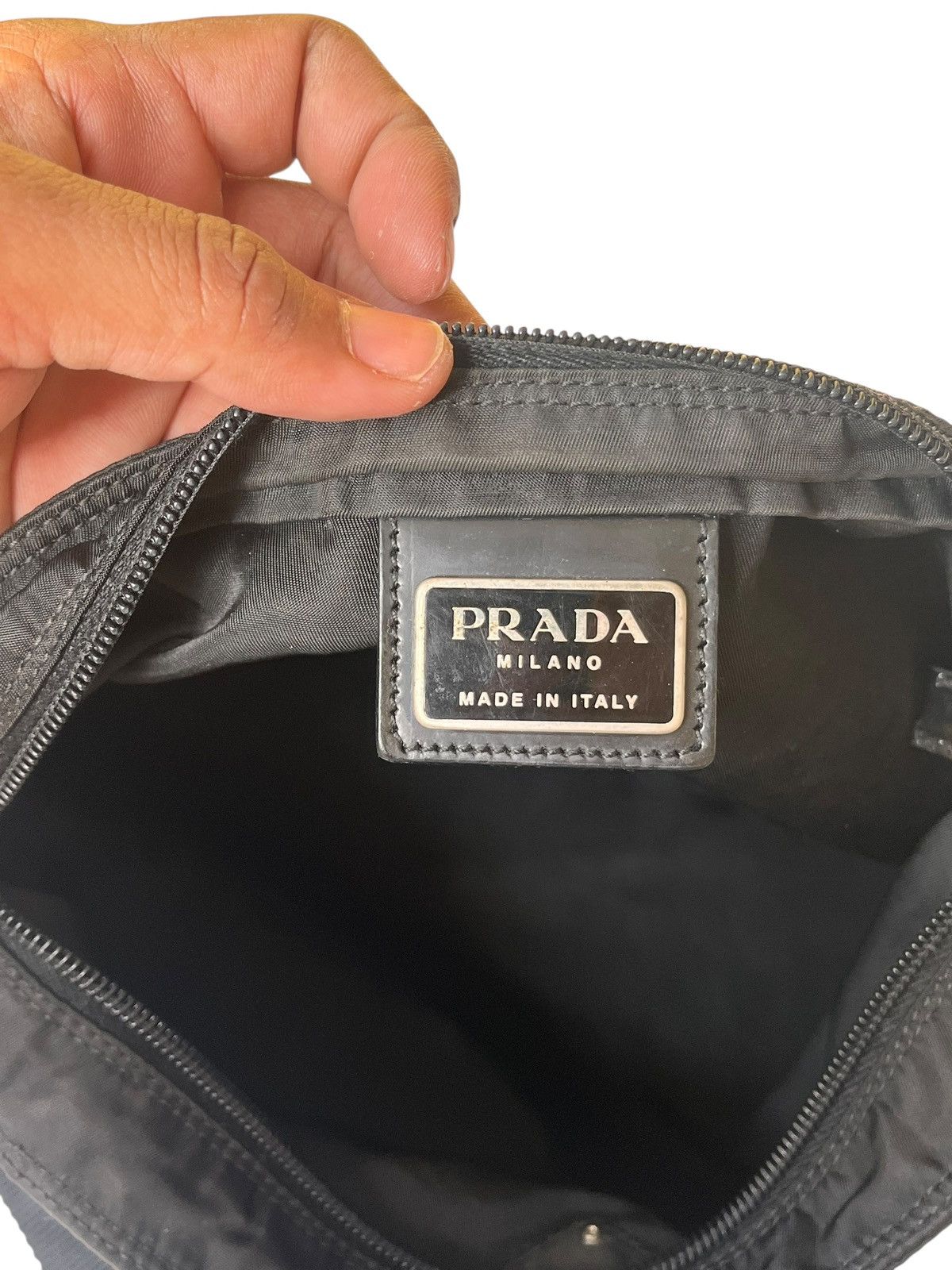 Prada Prada Milano Nylon Tote Bag Size ONE SIZE - 5 Thumbnail