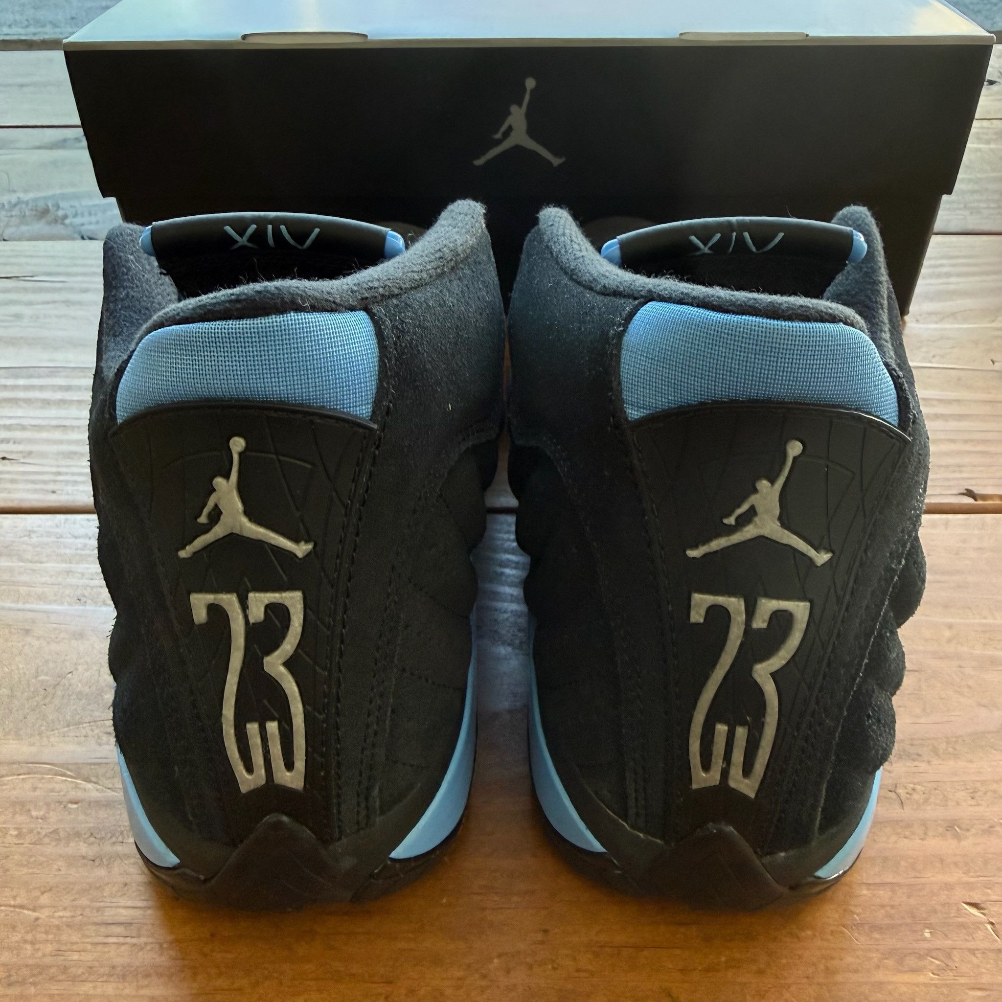 Jordan Brand Jordan 14 Retro 'Black University Blue' 2026 - 487471-007 Size US 13 / EU 46 - 5 Thumbnail