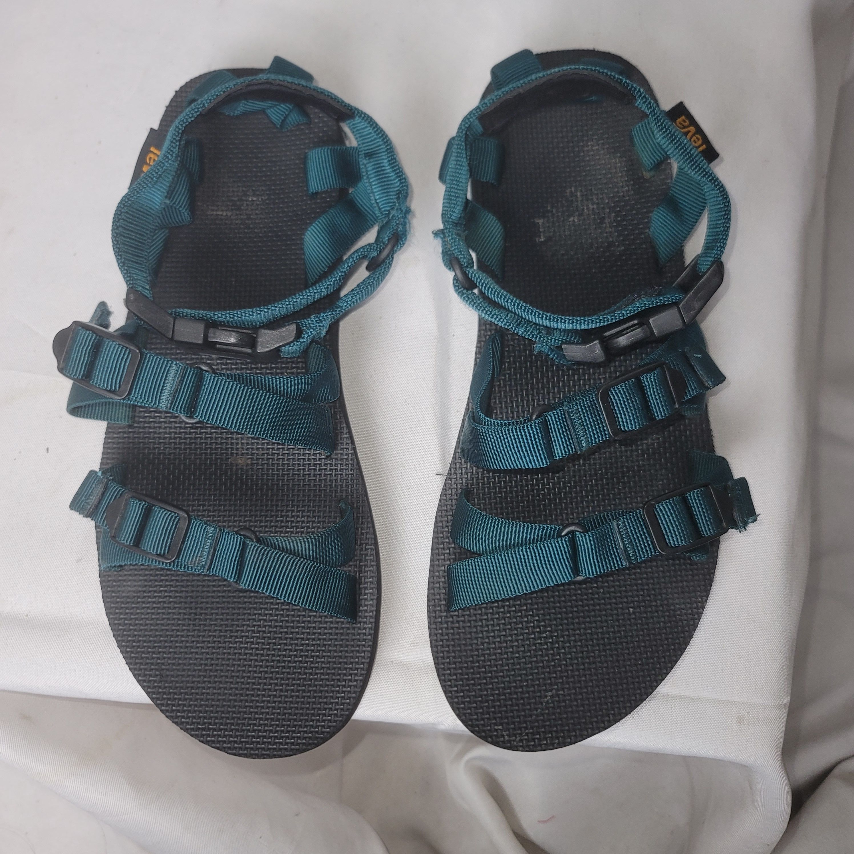 Teva Teva ALP Sandals - Teal/Black Size US 9 / EU 42 - 1 Thumbnail