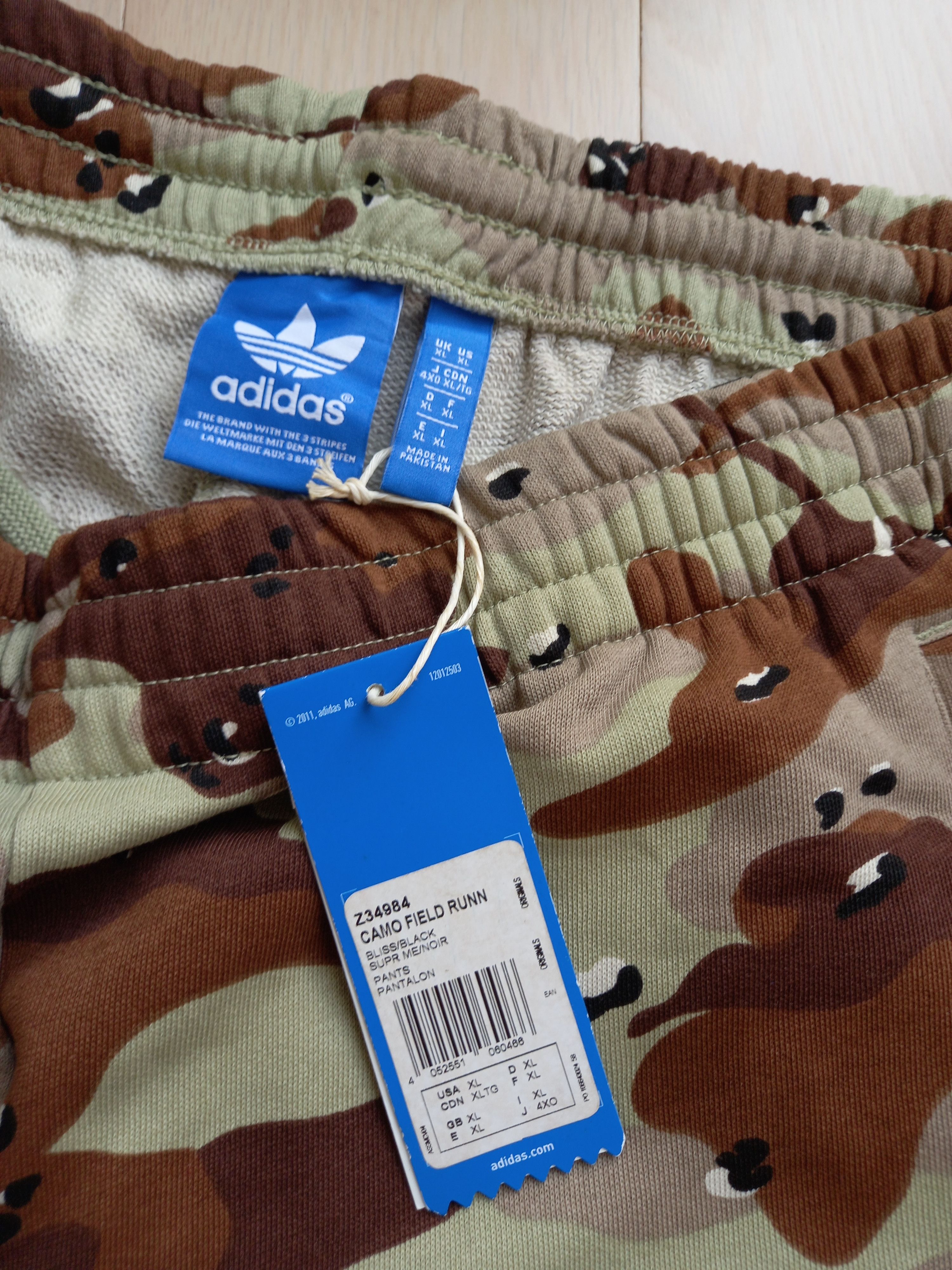 Adidas 2012 deadstock NWT Adidas Originals Camo Field Pants sz XL Size US 38 / EU 54 - 7 Thumbnail