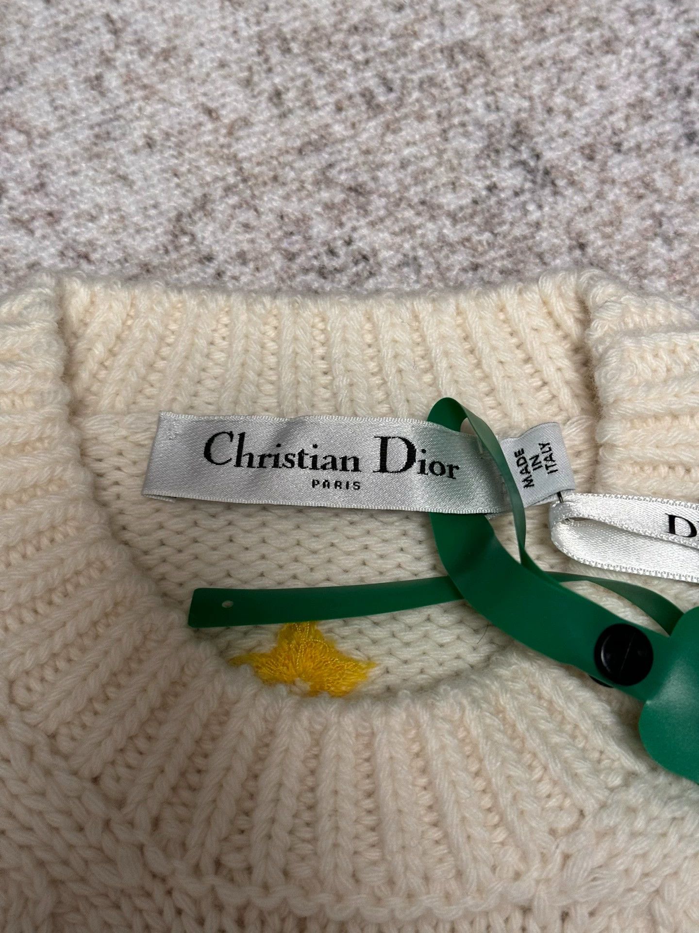 Dior Dior Lion Logo Short-Sleeve Knit Sweater IT34 Size XS / US 0-2 / IT 36-38 - 8 Thumbnail