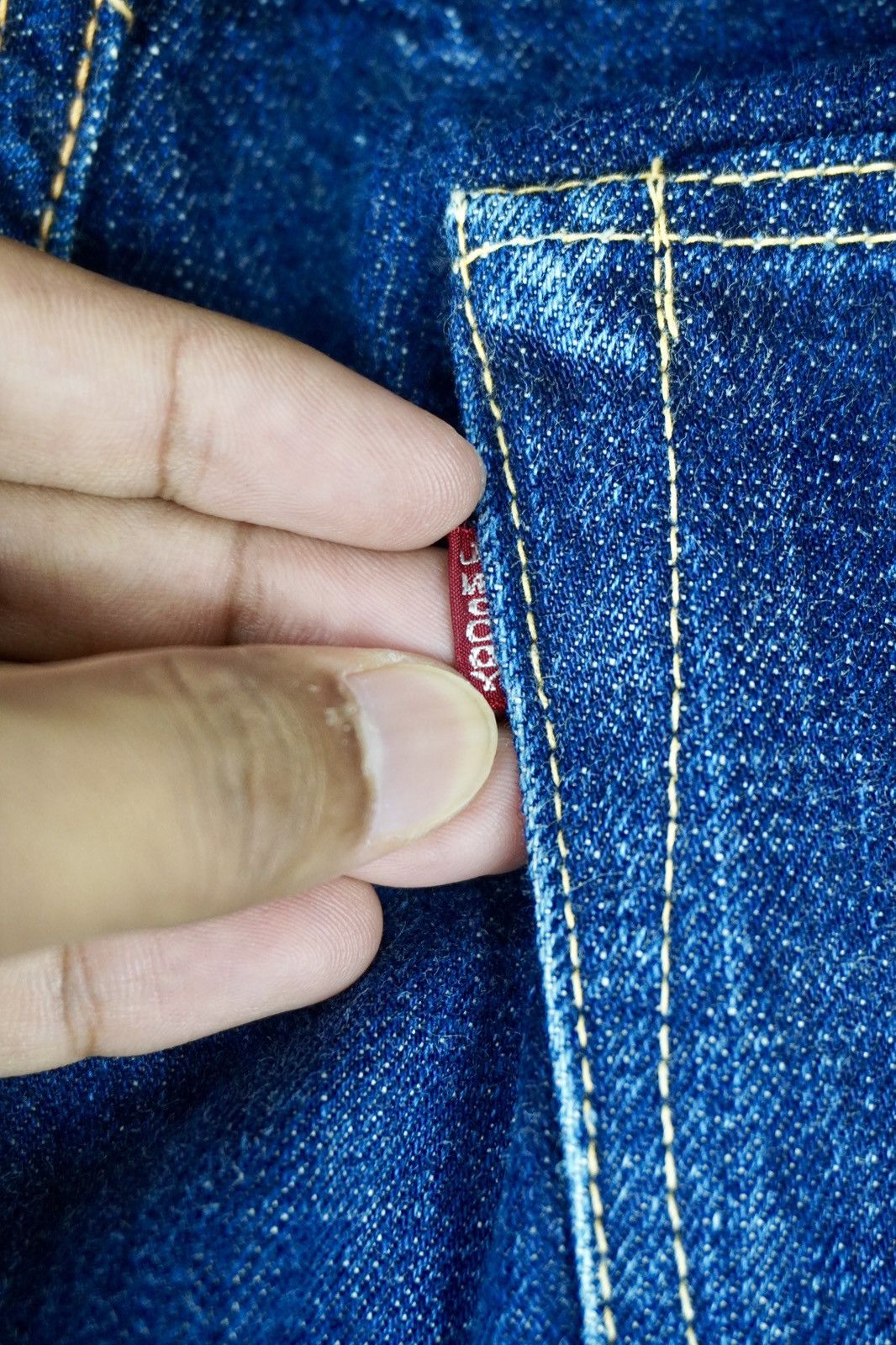 Japanese Brand × The Real McCoy's Joe McCoy Lot 906 14.75oz Right Twill Denim Deerskin Label Size US 30 / EU 46 - 9 Thumbnail