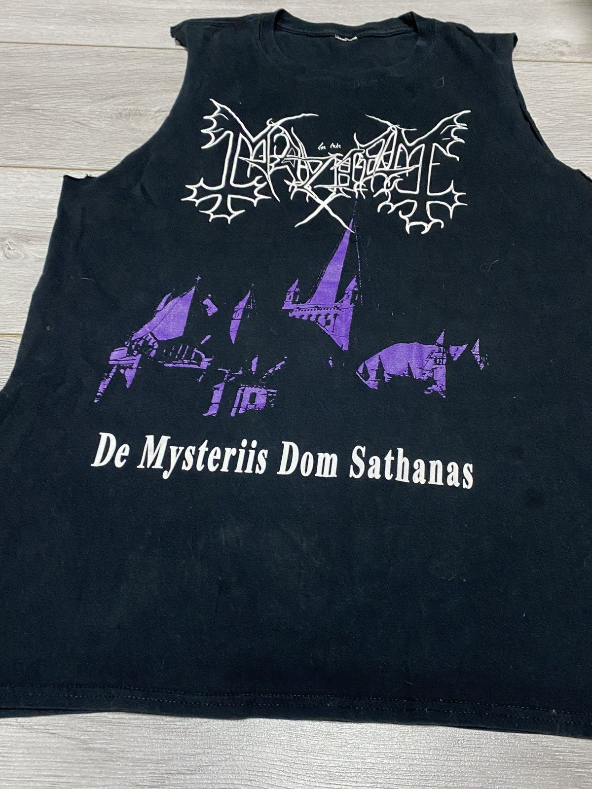 Band Tees Mayhem 2010 band rock tank top vest faces ost Size US L / EU 52-54 / 3 - 5 Thumbnail