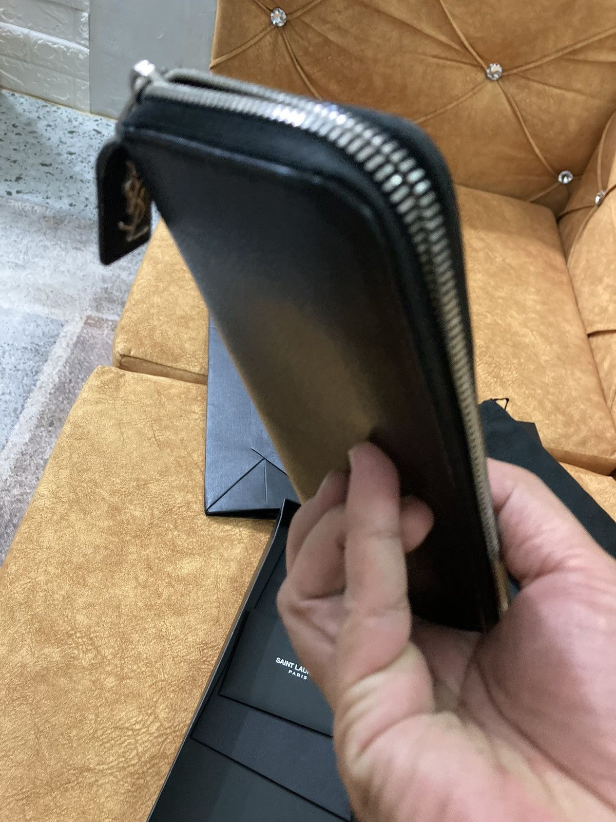 Saint Laurent Paris Saint Laurent Paris YSL Long wallet Size ONE SIZE - 21 Thumbnail