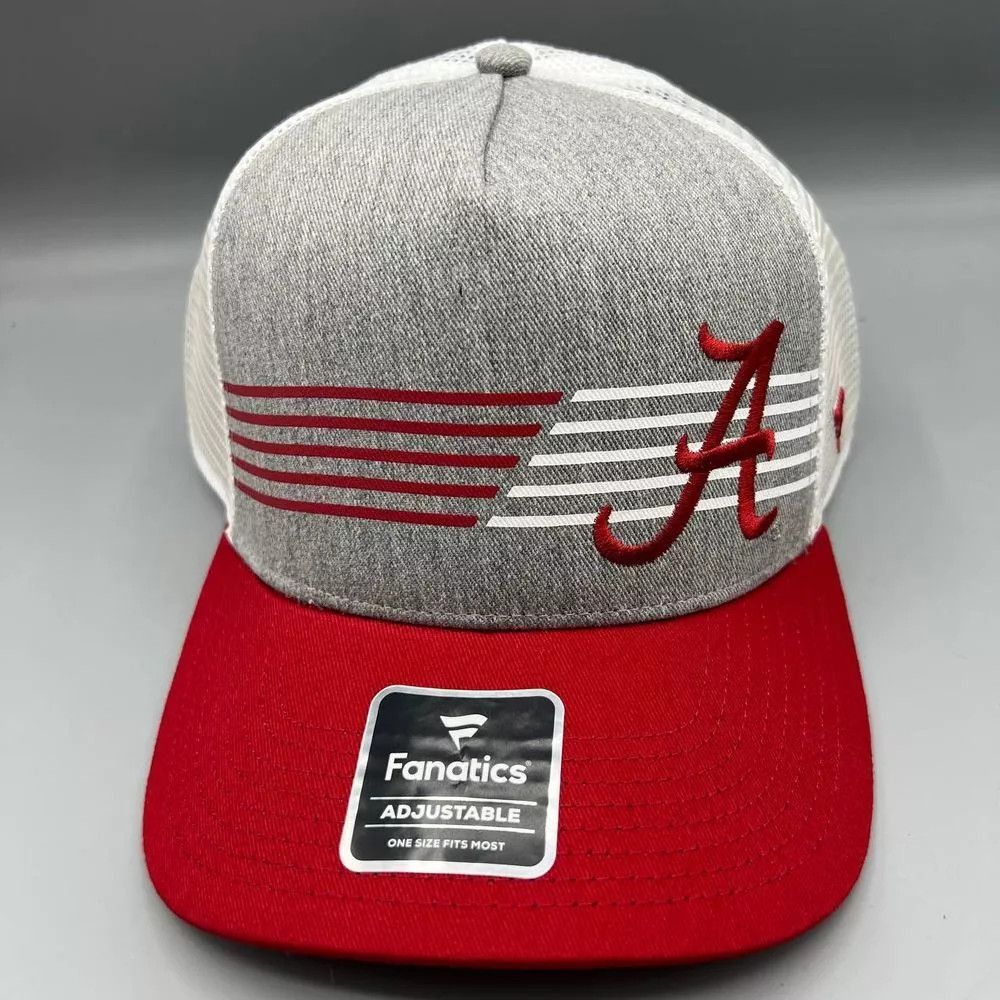 Other Alabama Crimson Tide Trucker Hat Men Fanatics Snap Back Cap Size ONE SIZE - 1 Thumbnail