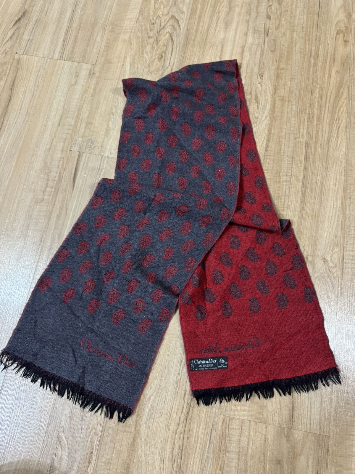 Dior VINTAGE CHRISTIAN DIOR MAFLA Size ONE SIZE - 4 Thumbnail