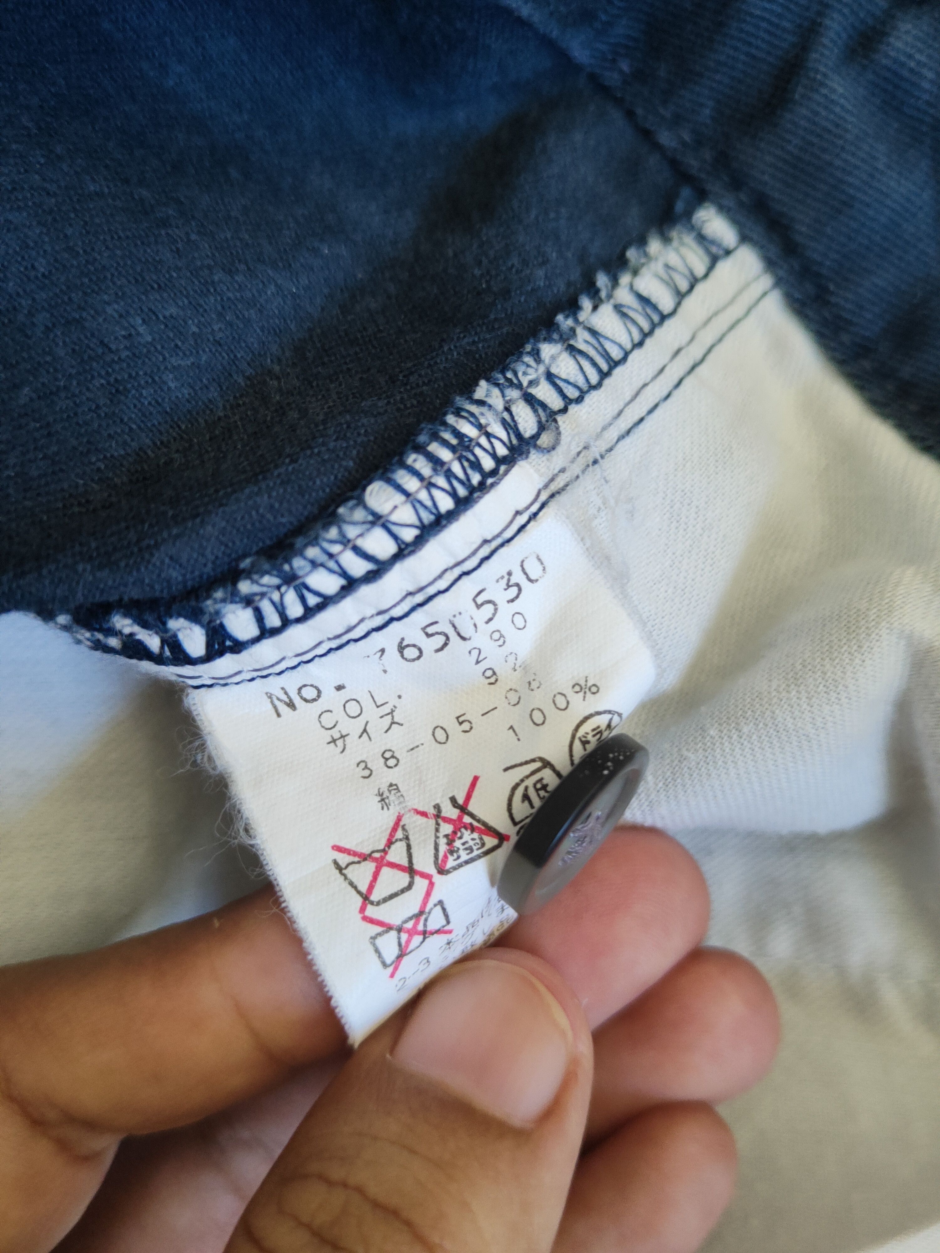 Japanese Brand Sina Cova Lupe di Mare Blue Multipocket Casual Pants #S1725 Size US 36 / EU 52 - 14 Thumbnail