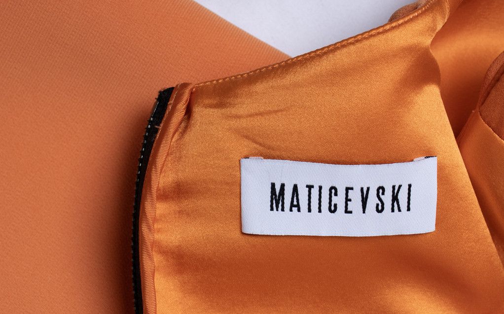 Maticevski Maticevski, sleeveless orange denote cocktail dress Size M / US 6-8 / IT 42-44 - 6 Thumbnail