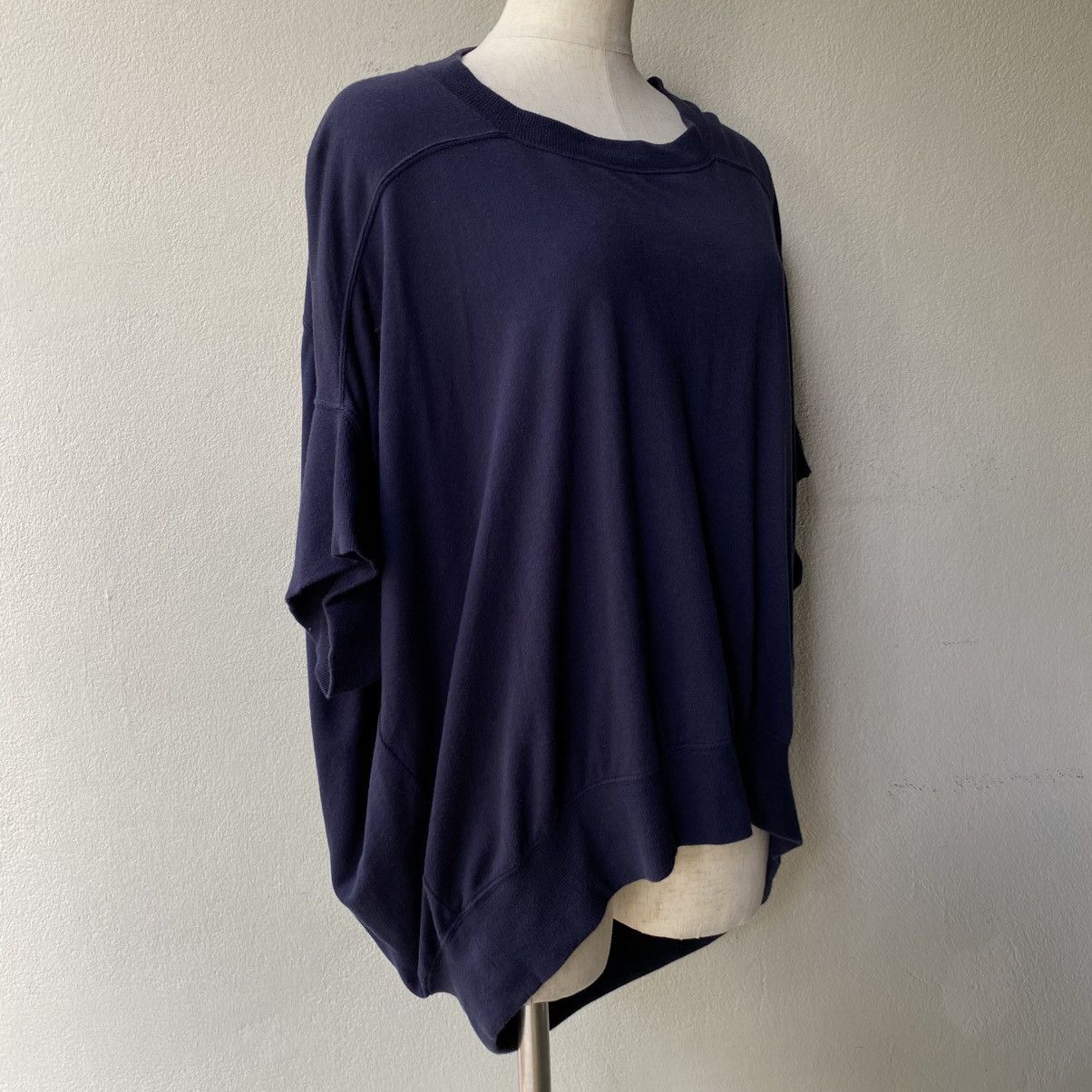 mercibeaucoup Mercibeaucoup Navy Oversized Short Sleeve Top Size M / US 6-8 / IT 42-44 - 16 Thumbnail
