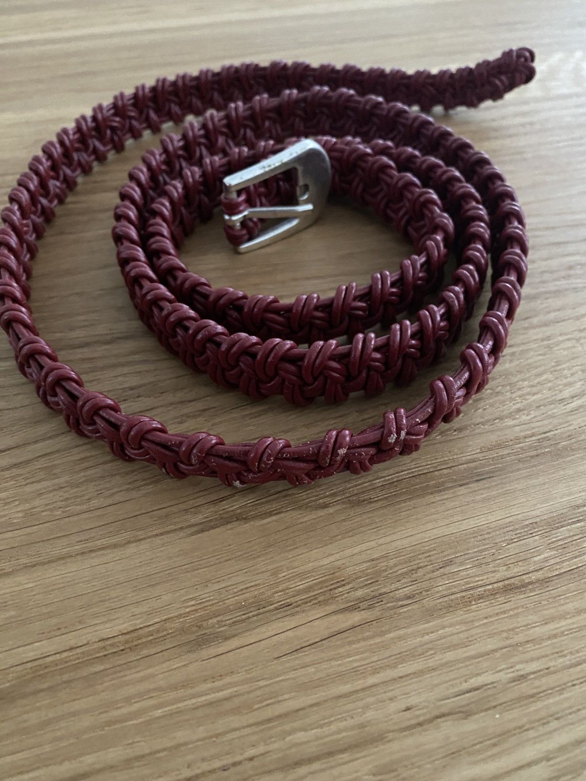 Mfpen mfpen “Hand-Braided Leather Belt” Size ONE SIZE - 2 Thumbnail
