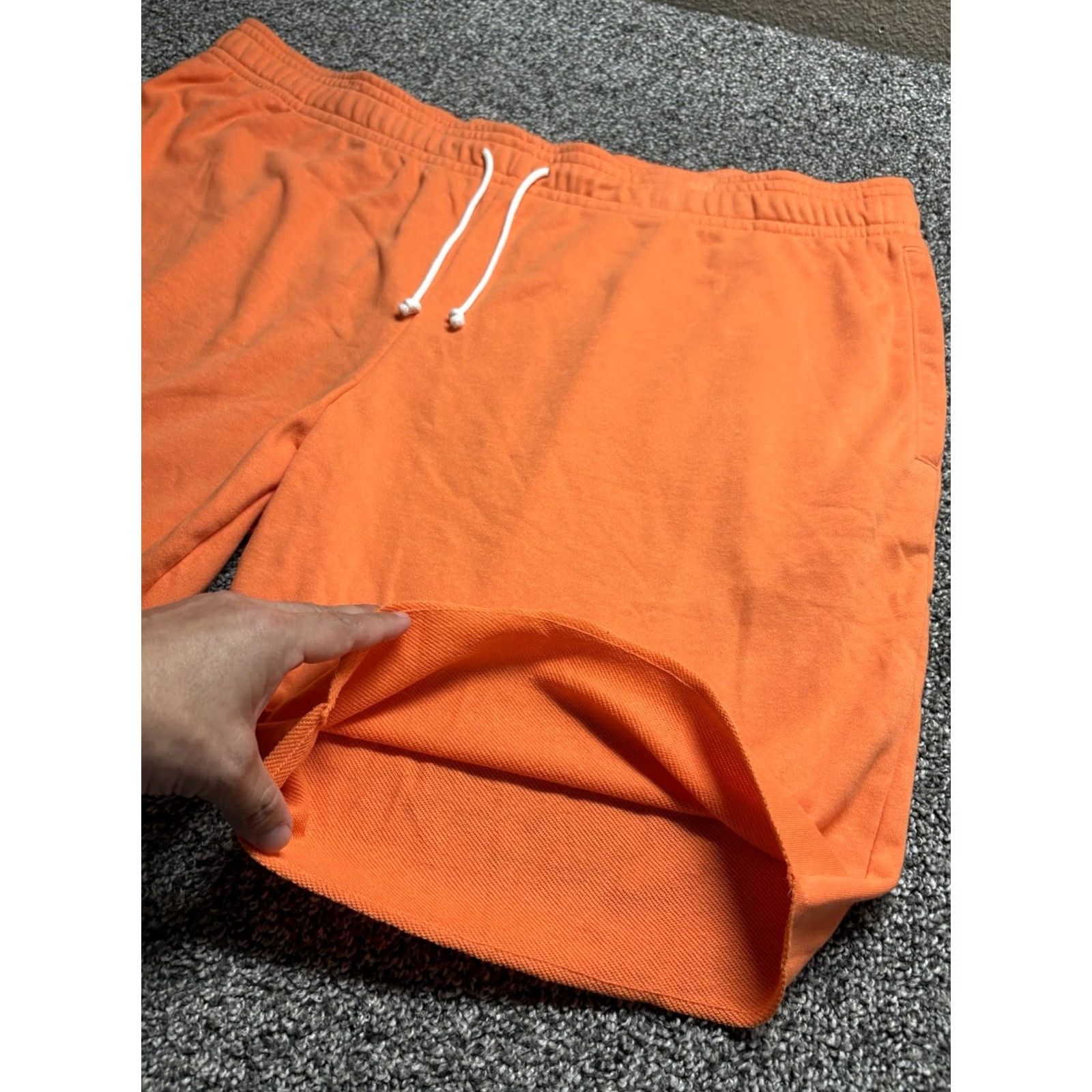 Under Armour Under Armour Shorts Mens 4XL Orange Soft Fleece 10” Inseam Casual Gym Size US 39 - 7 Thumbnail