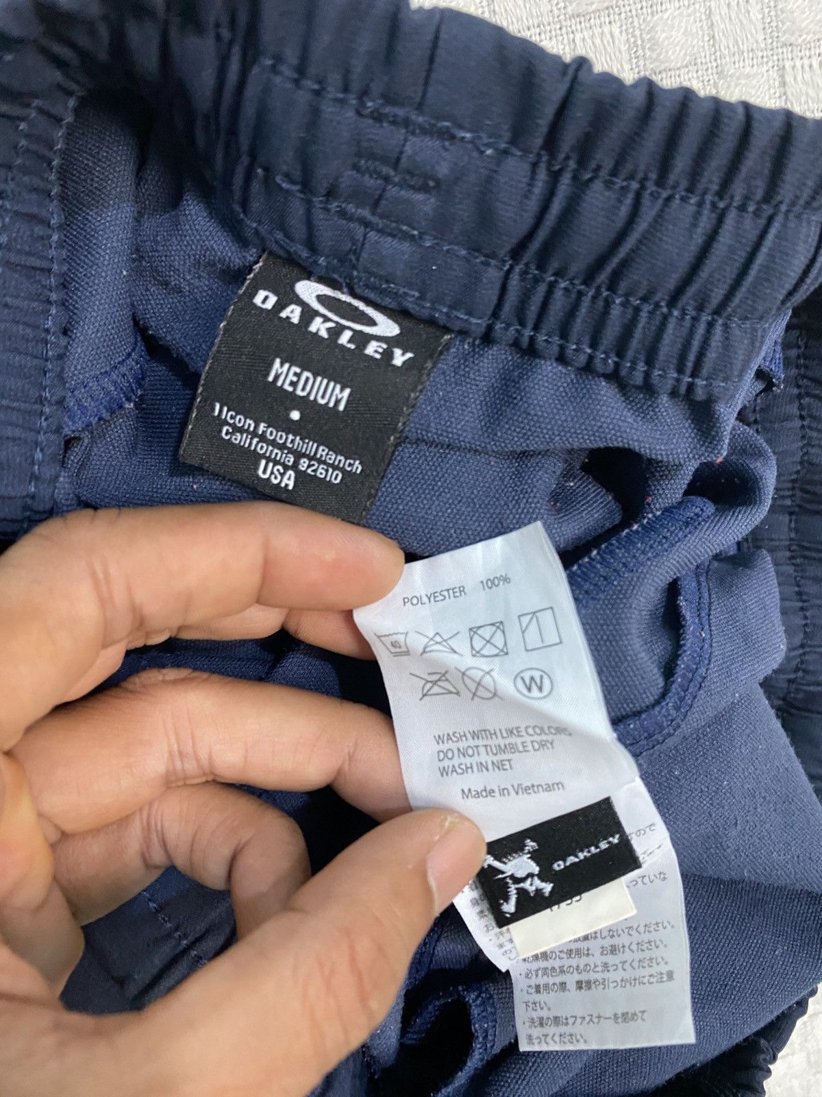 Oakley × Vetements 💥Vintage OAKLEY 90S LONG TRACK PANTS Y2K Size US 26 / EU 42 - 2 Thumbnail