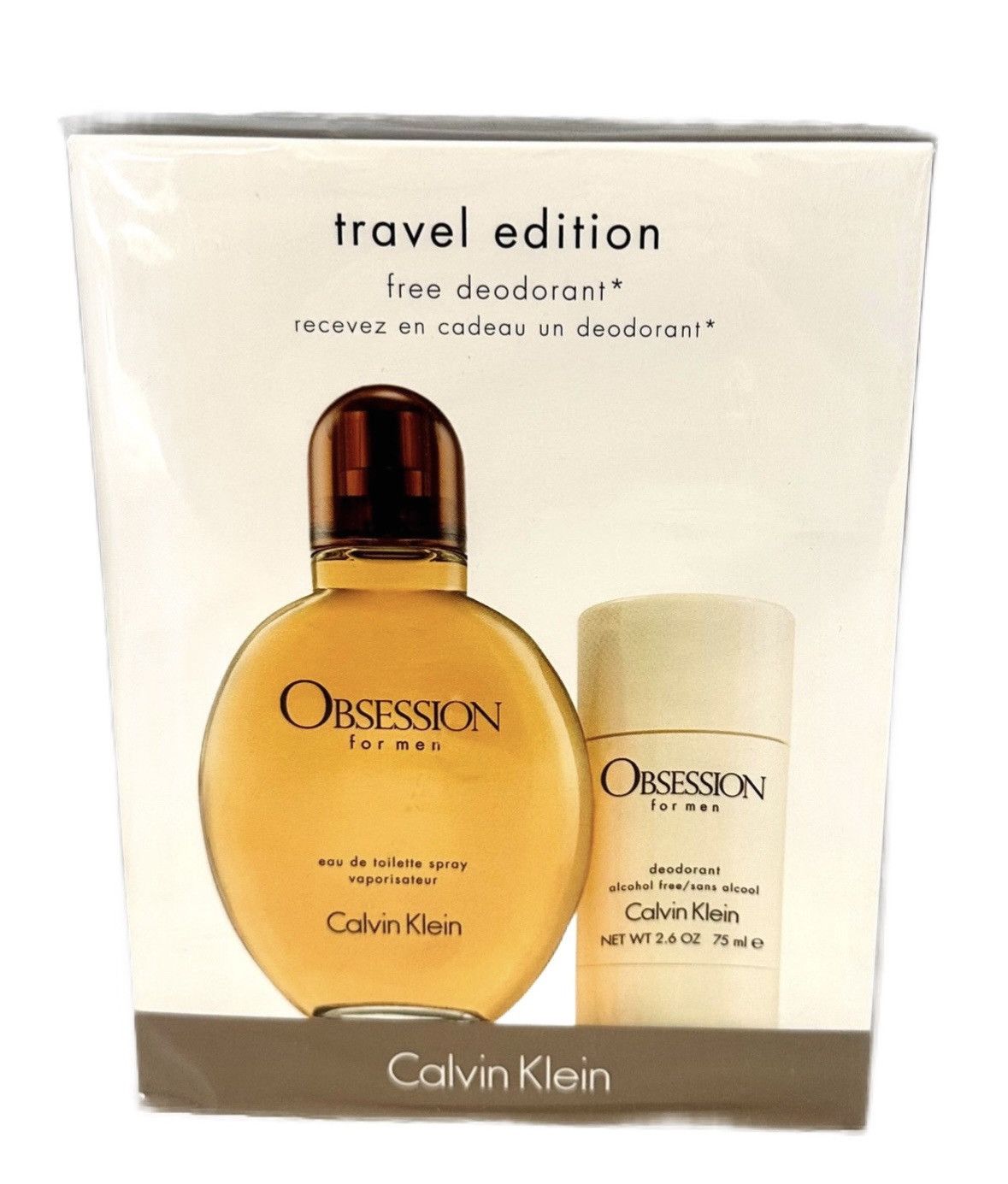 Calvin Klein Calvin Klein Obsession 2pc Travel Perfume Set for Men Size ONE SIZE - 1 Thumbnail