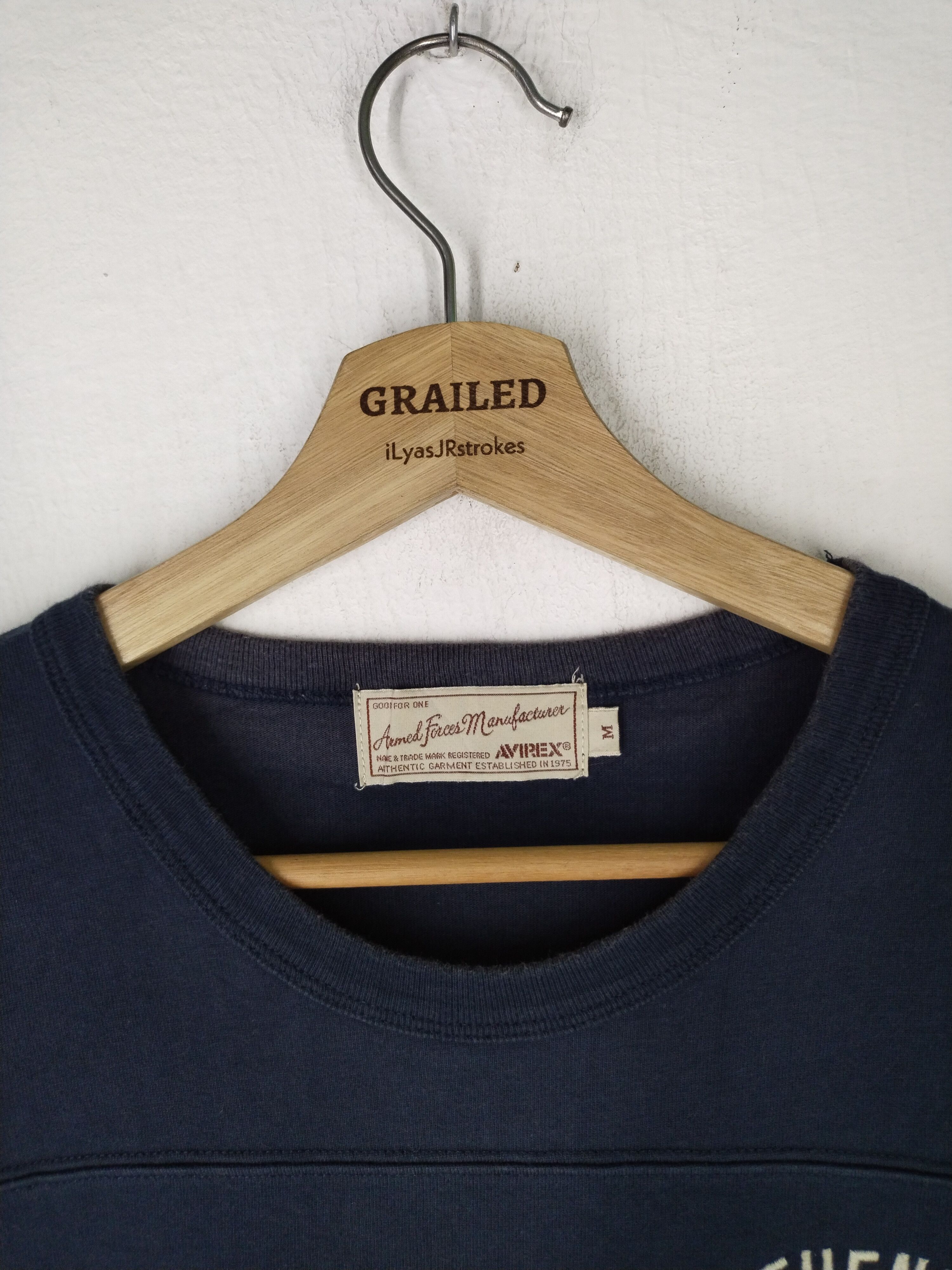 Avirex Vintage Embroidery Avirex USA Shirt Tee Size US M / EU 48-50 / 2 - 18 Thumbnail