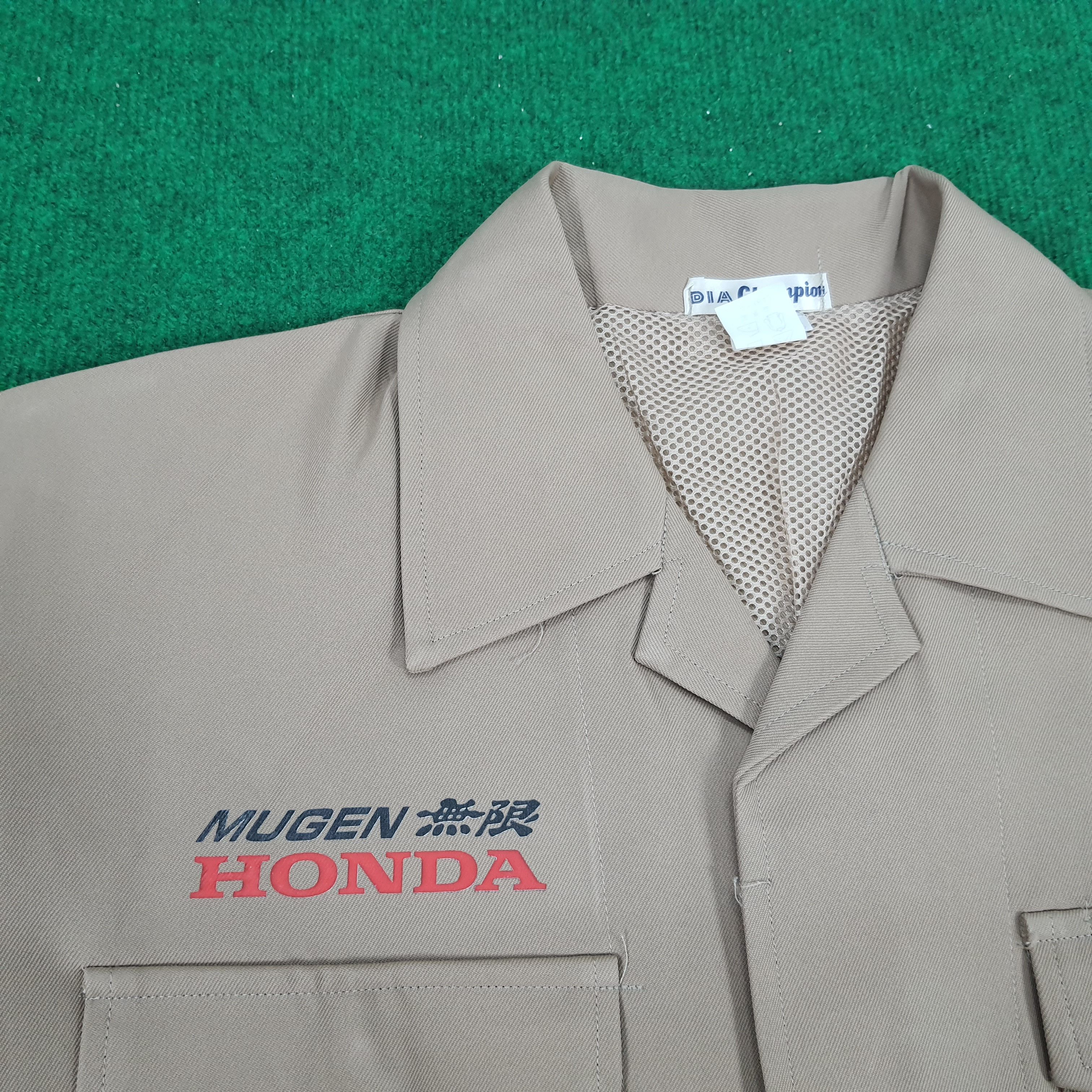 Japanese Brand Vintage HONDA Mugen Racing Team Japan Sports Racing Jacket Size US L / EU 52-54 / 3 - 4 Thumbnail