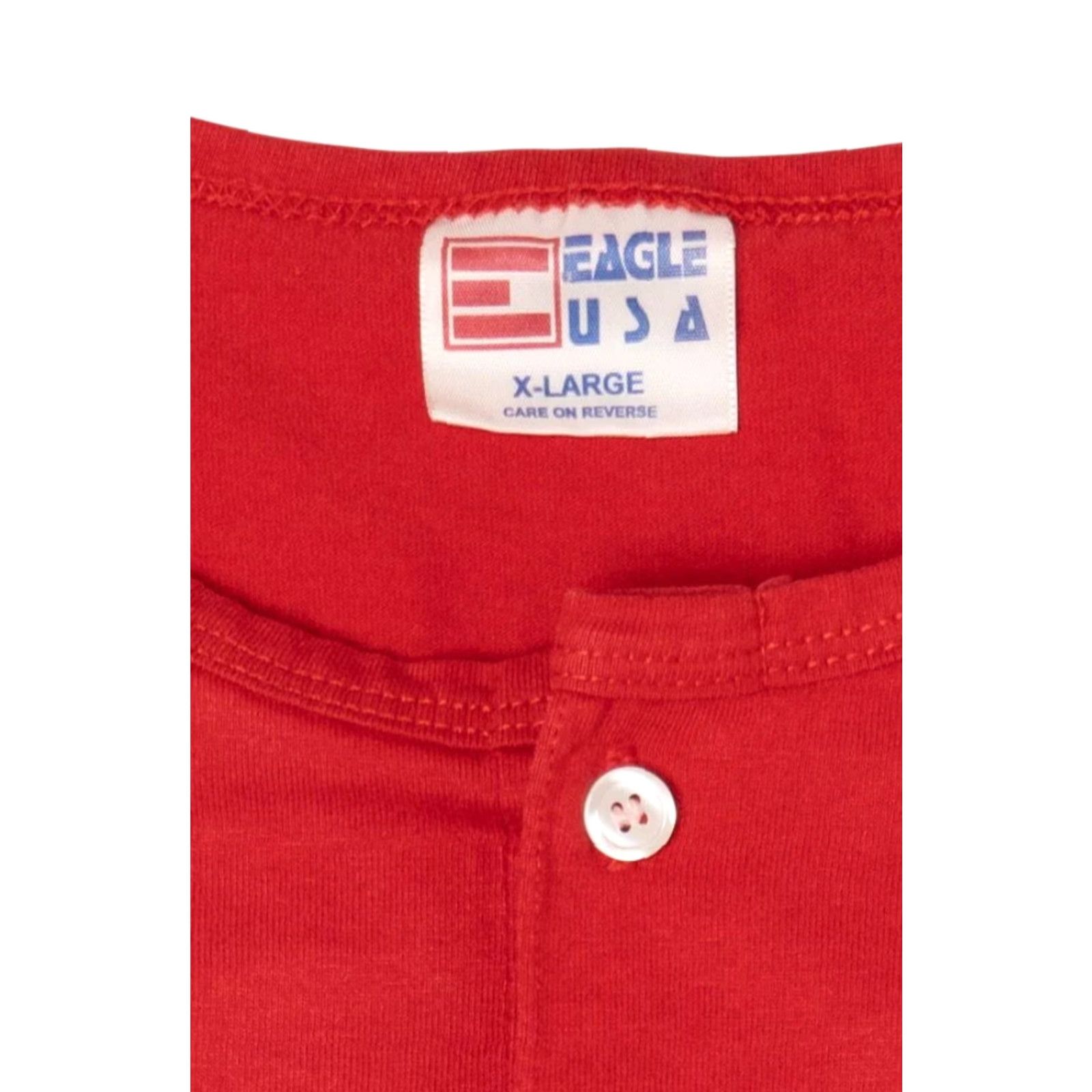 Vintage VINTAGE Red Sandlot Single Stitch T-Shirt Eagle USA XS XL Unisex Adults 1990s Mens Womens Boys Girls Size US XL / EU 56 / 4 - 3 Thumbnail
