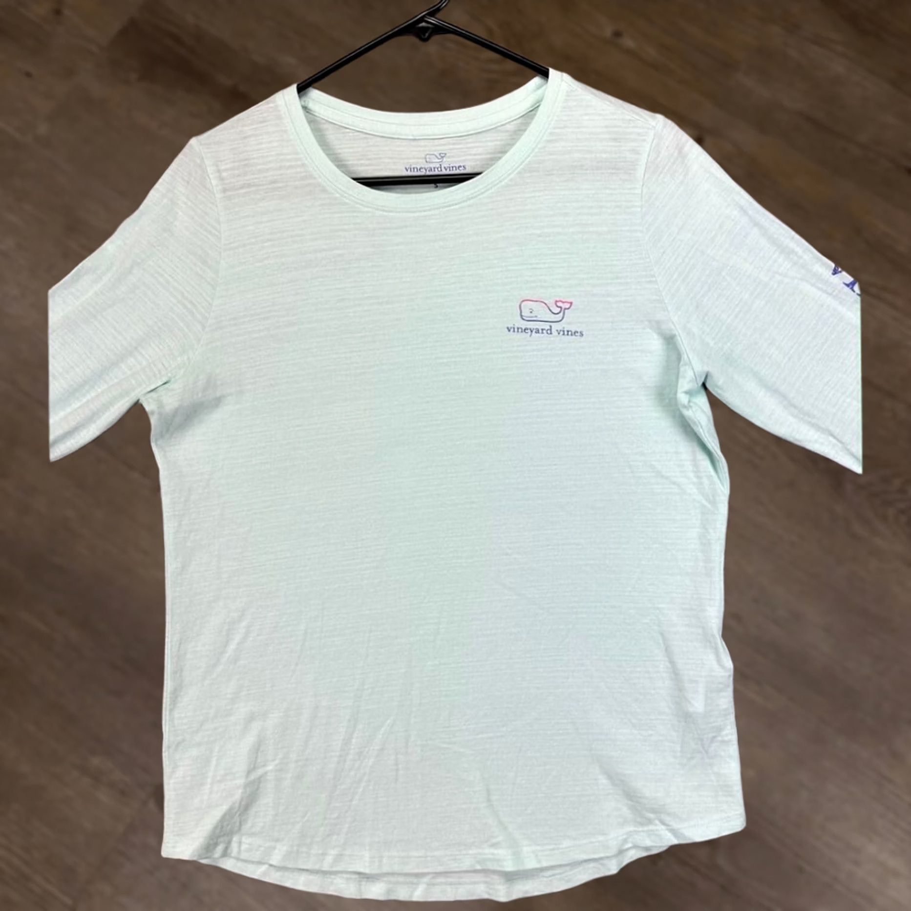 Vineyard Vines Vineyard Vines Shirt Womens Small Green Long Sleeve Whale Tee Crew Neck Graphic Whale Vintage: No Size S / US 4 / IT 40 - 1 Thumbnail