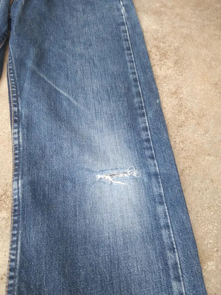 Levi's 90s Vintage Levi's Jeans 519 Made In USA Distressed Denim Size US 28 / EU 44 - 6 Thumbnail