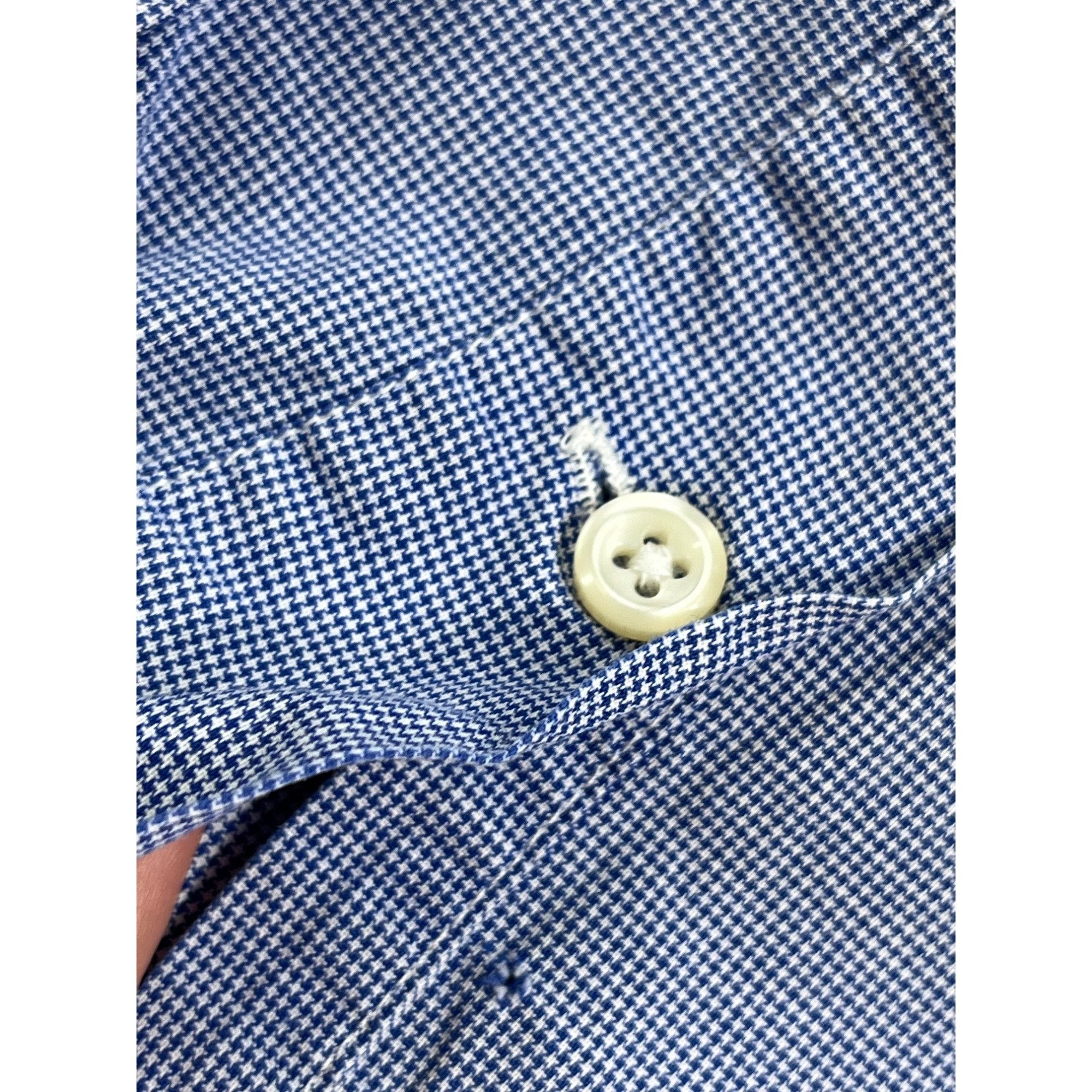 Lauren Ralph Lauren Lauren Ralph Lauren SKU 7542 Mens Blue Checkered Button-Down Size US M / EU 48-50 / 2 - 12 Thumbnail